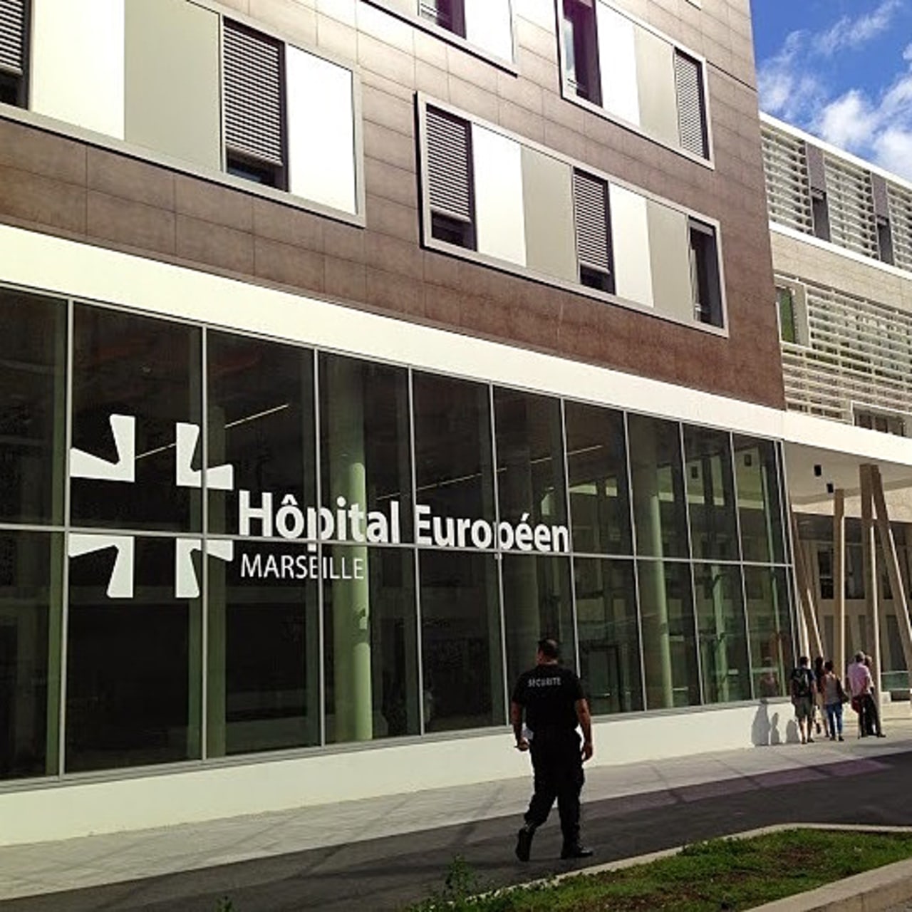 L'Hôpital européen de Marseille (Bouches-du-Rhône)