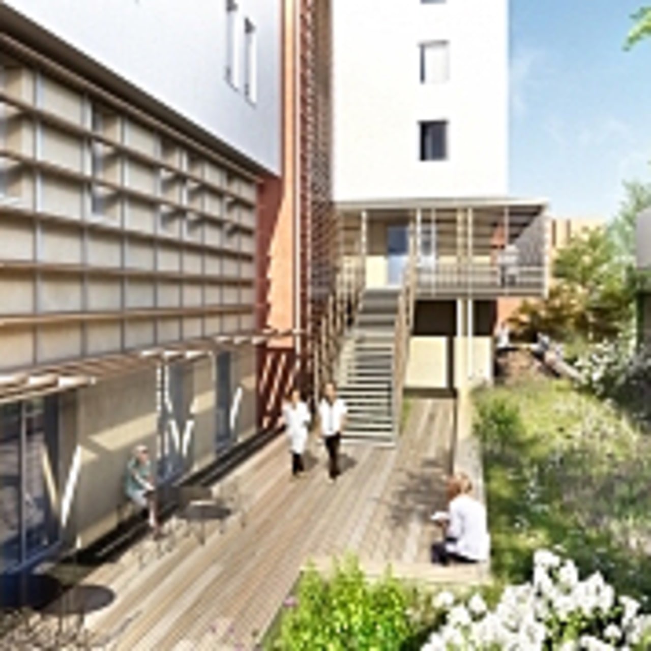 La clinique Jeanne-d'Arc-Hôpital privé parisien (Inicéa)