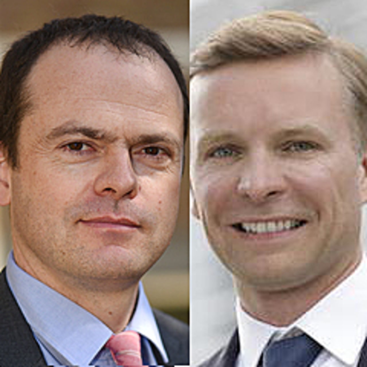 Franck Von Lennep (à gauche) et Yann Bubien (à droite)