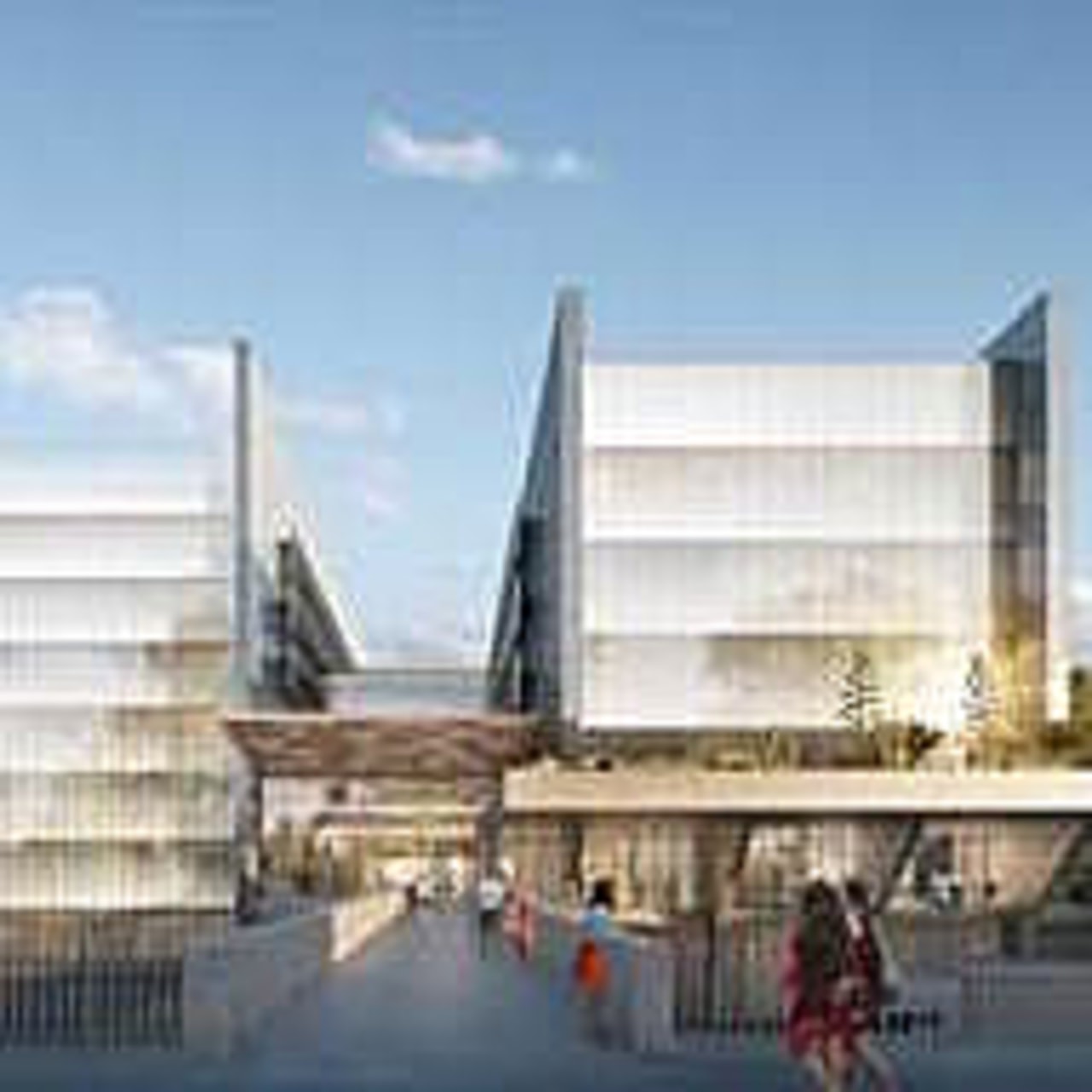 Le futur bâtiment de biologie du CHU de Montpellier.
