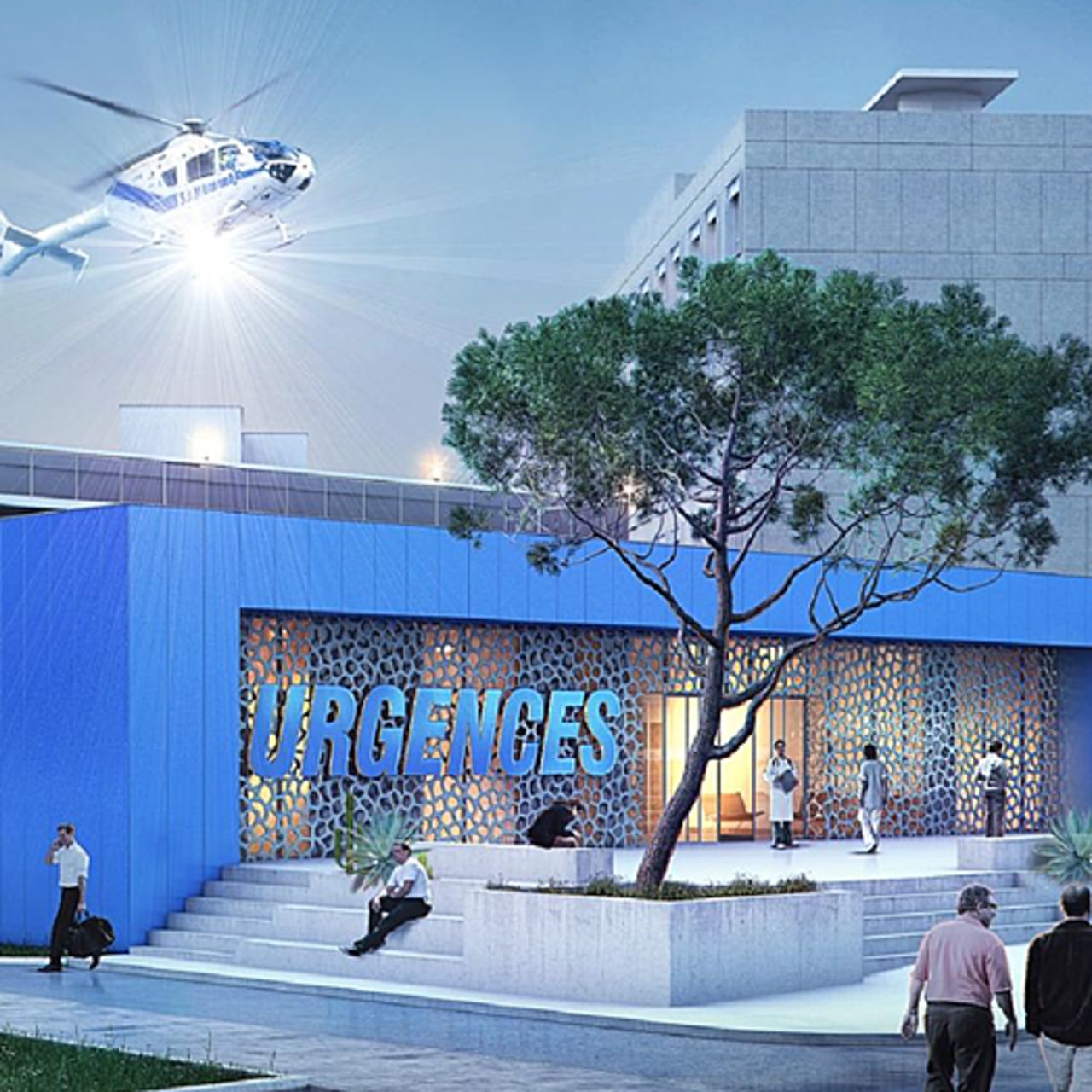 Les nouvelles urgences de l'HIA Laveran à Marseille ont été inaugurées ce 9 novembre.