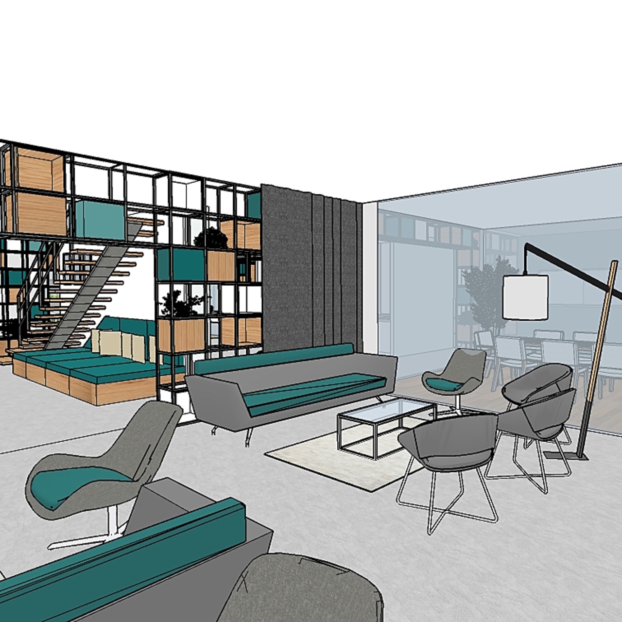 Le lieu est conçu pour permettre de créer une atmosphère cocooning.