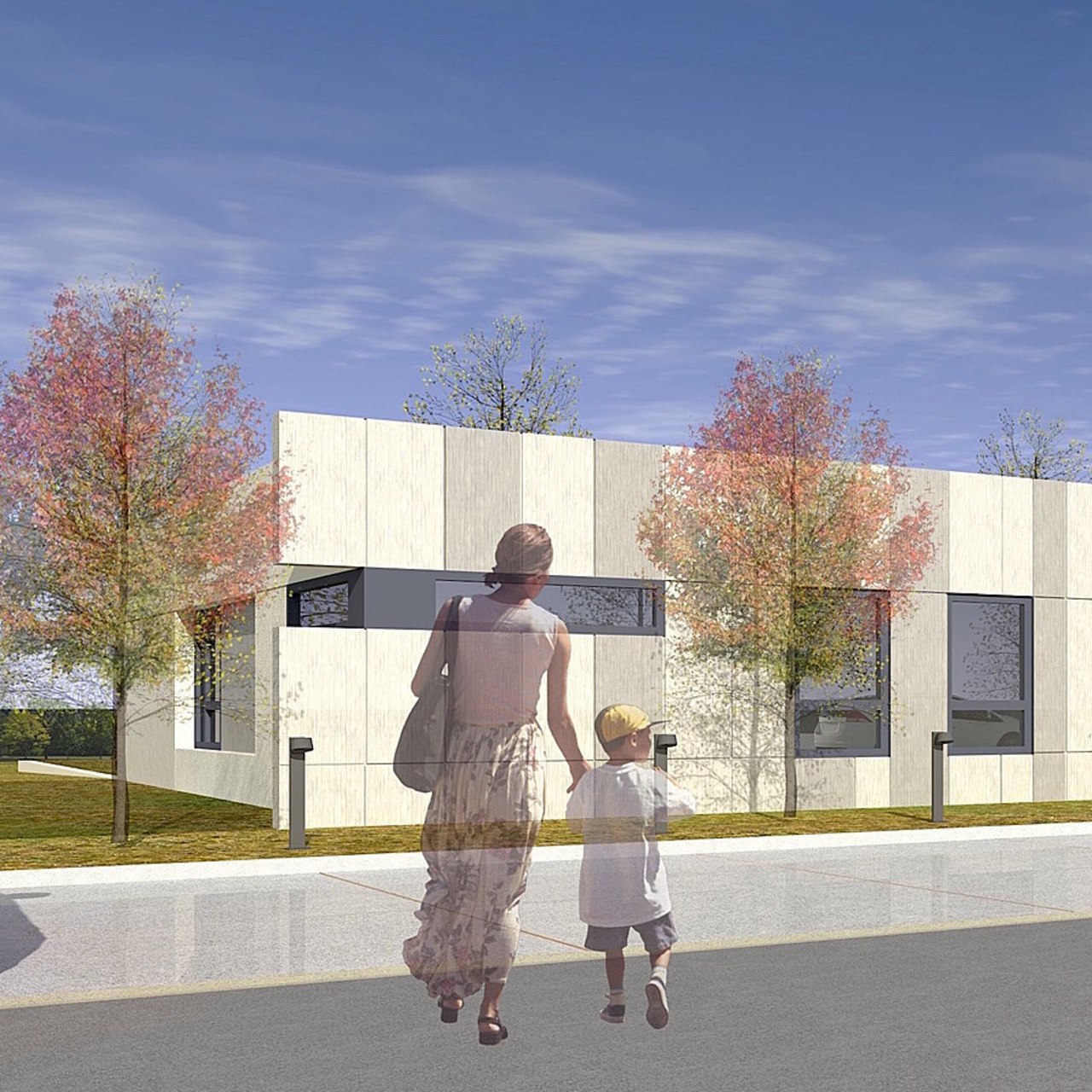 Un travail particulier a été mené sur l'acoustique et la solidité des matériaux de l'IME de Blaye.