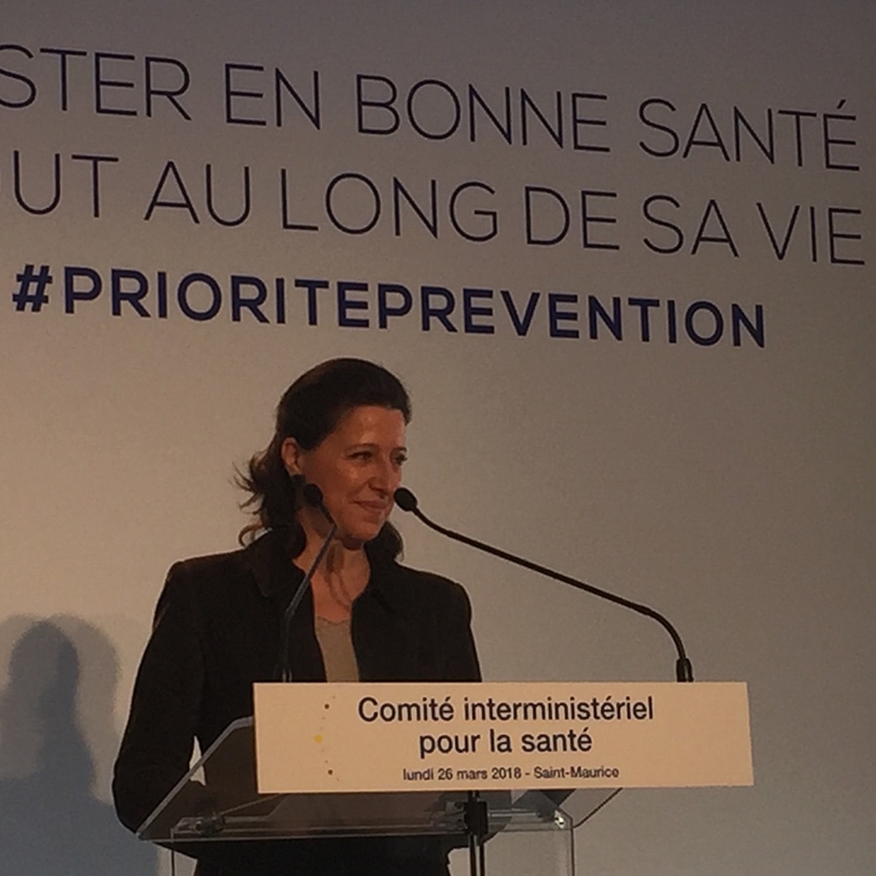 La présentation des mesures de prévention a été faite par Agnès Buzyn et Édouard Philippe.