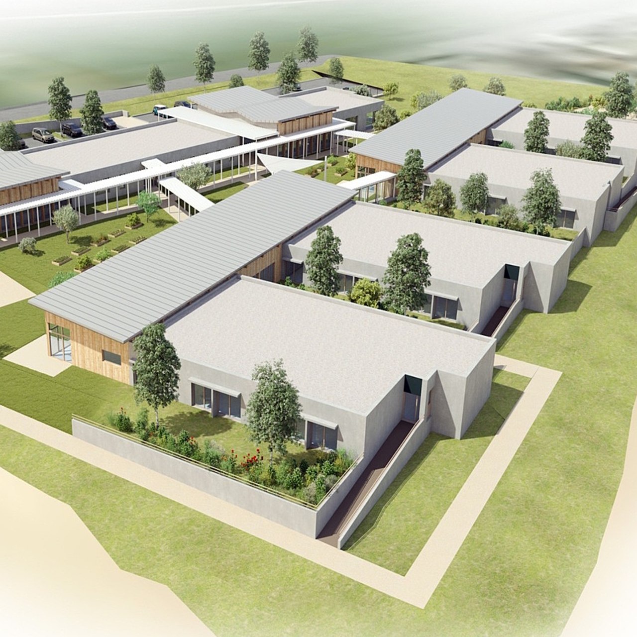 Le Fam a été pensé comme un "parc résidentiel calme et apaisant".