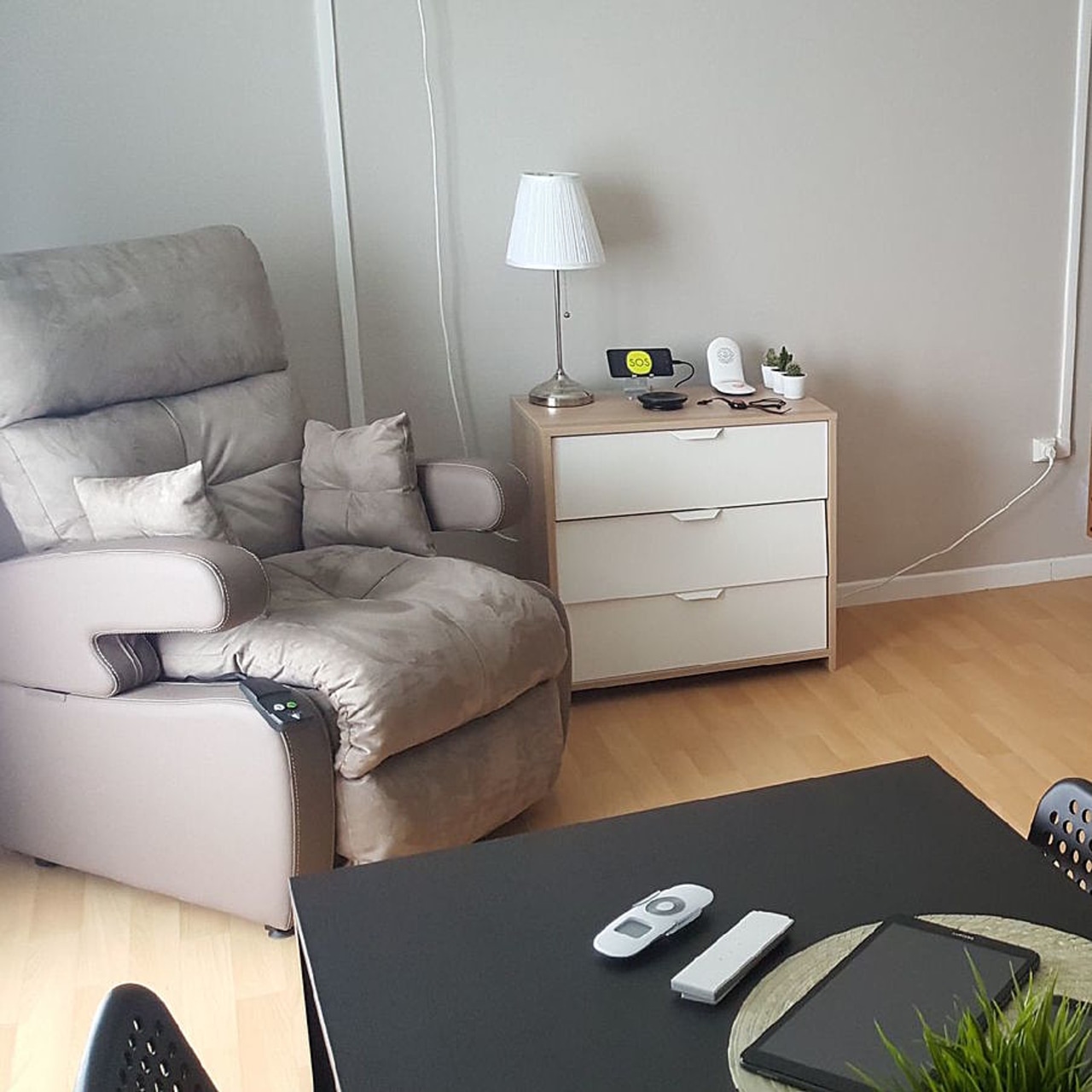 L'appartement témoin présente des innovations allant de la domotique aux aides techniques, en passant par le smart data et la téléassistance.