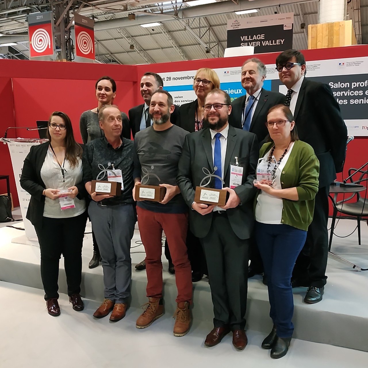 Les cinq lauréats de l'appel à projets de la fondation Legrand se sont vus remettre leur prix ce 28 novembre, à l'occasion du salon Silver Economy Expo de Paris.