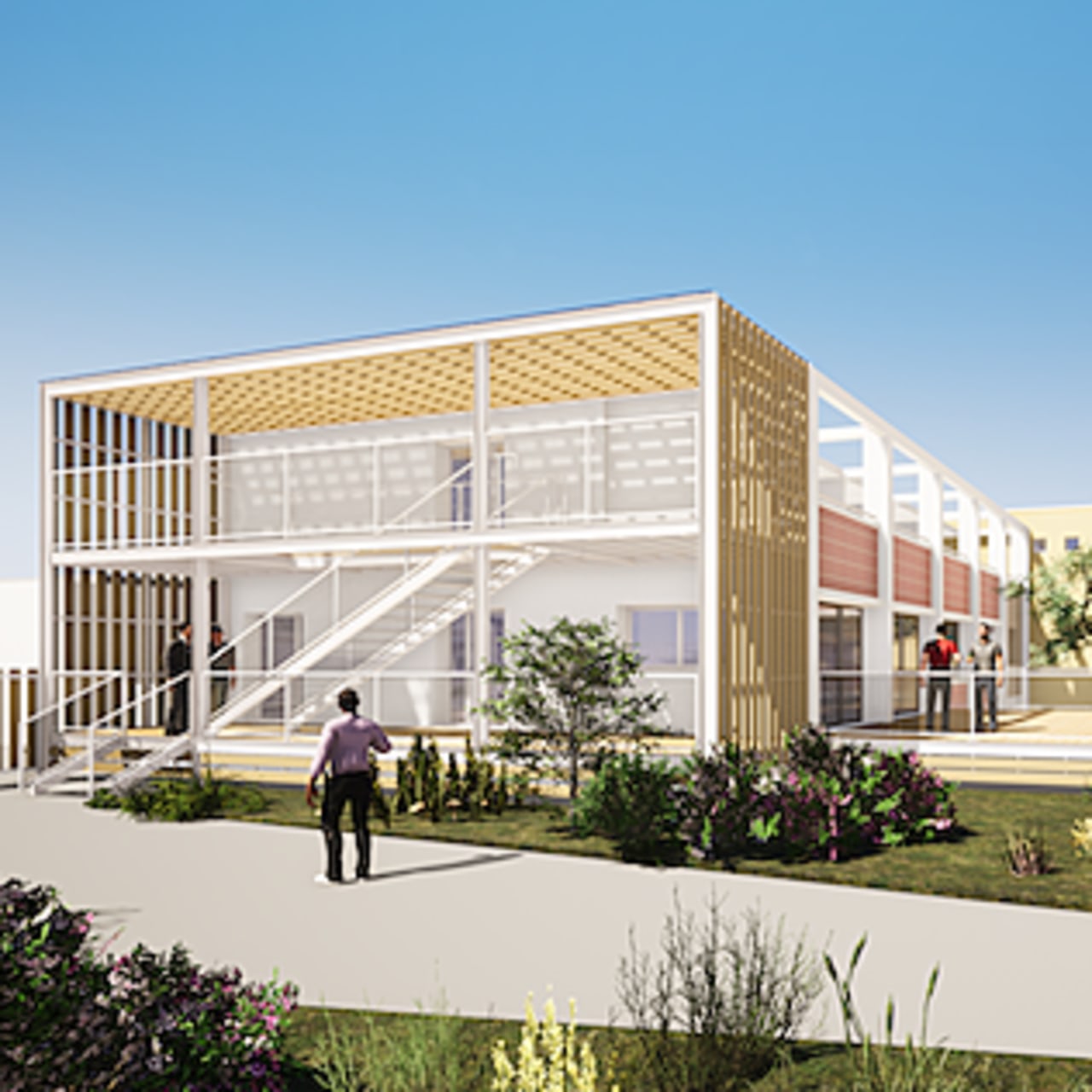 La rénovation complète des services de psychiatrie sur le site seynois du CHI Toulon-La Seyne a débuté fin 2018.