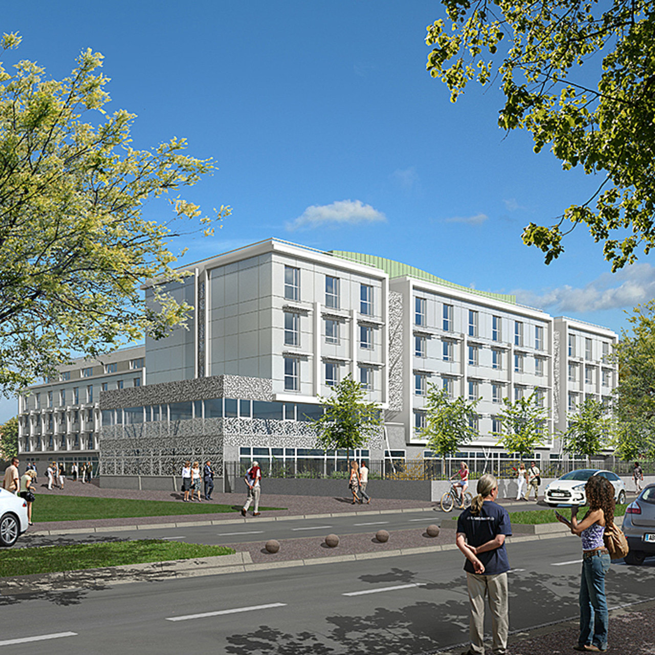 La future clinique SSR disposera de 166 places d'hébergement permanent.