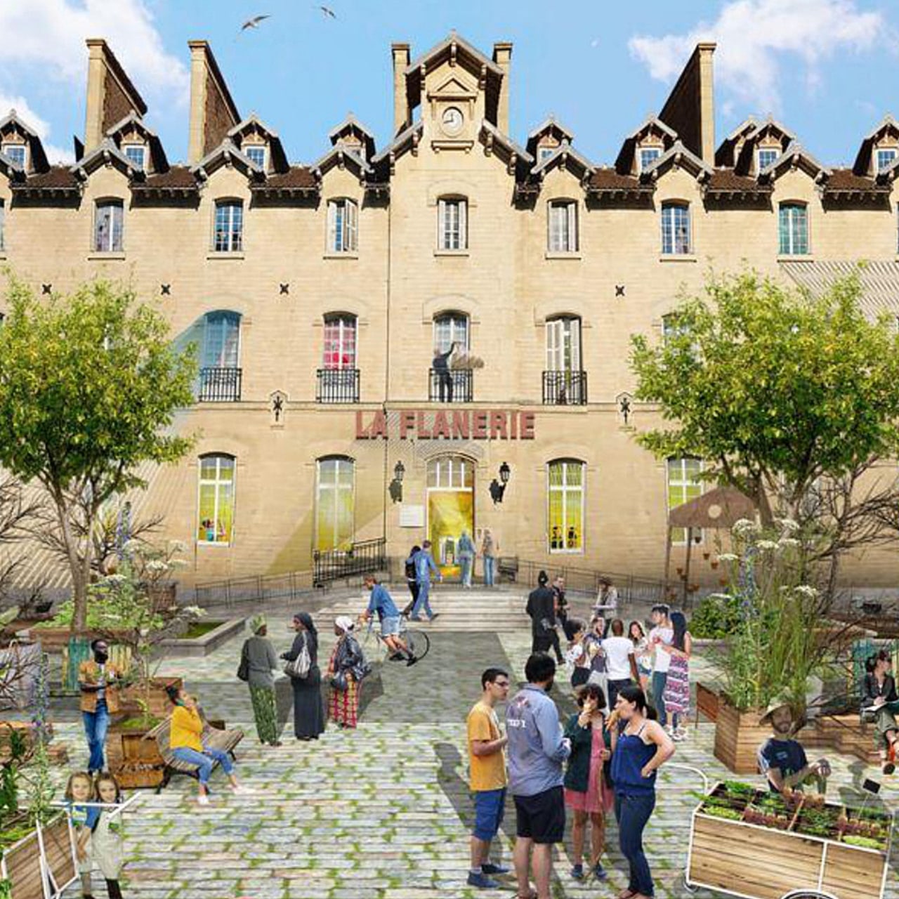 Le terrain libéré par le Cash de Nanterre couvre près de 25 000 m2.