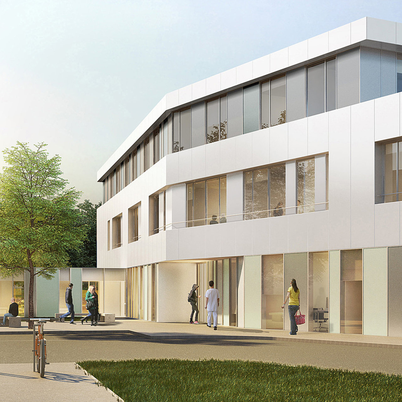 Le futur ensemble comprendra 70 lits et 30 places répartis entre SSR polyvalent et addictologie.