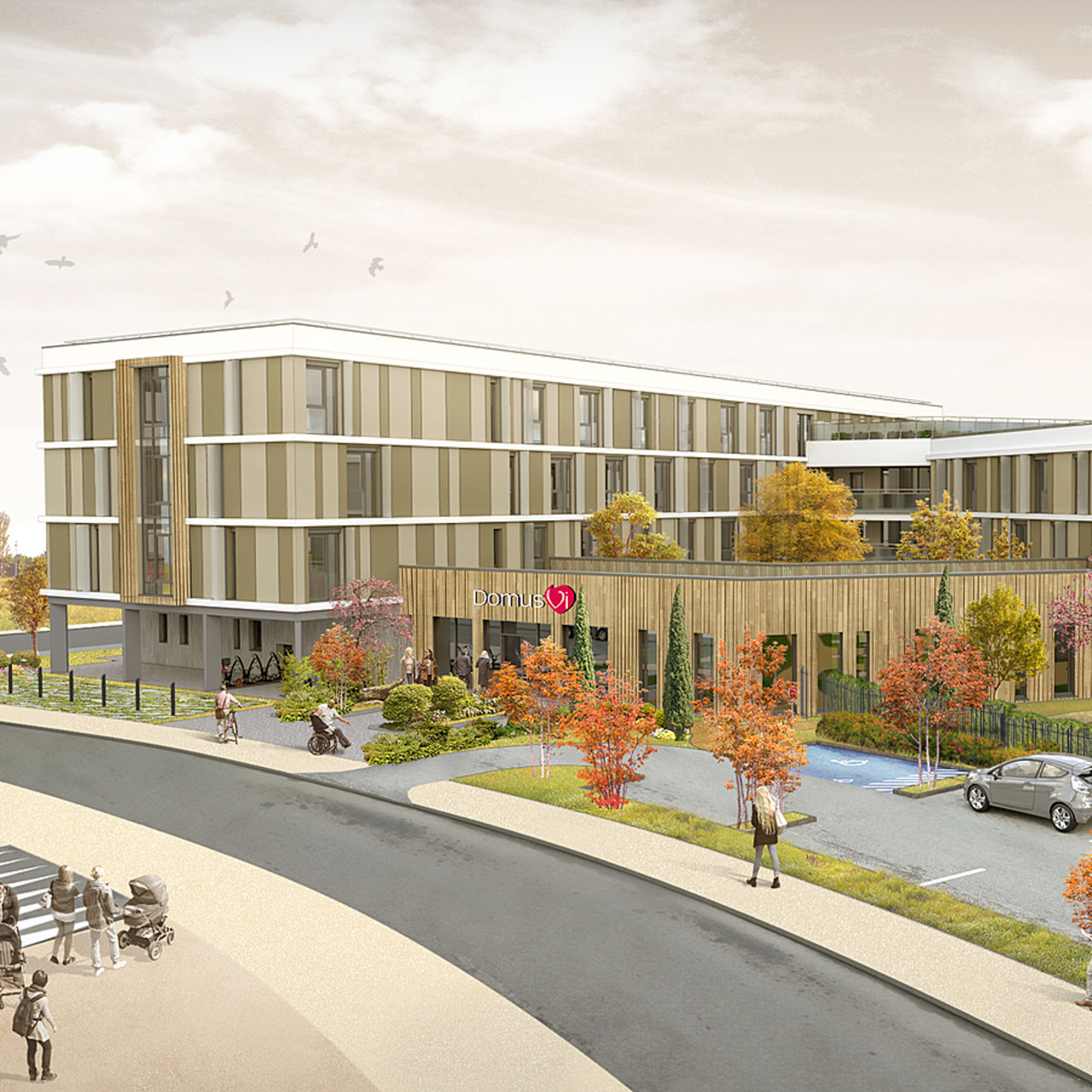 Le quartier offrira des commerces et services à proximité.