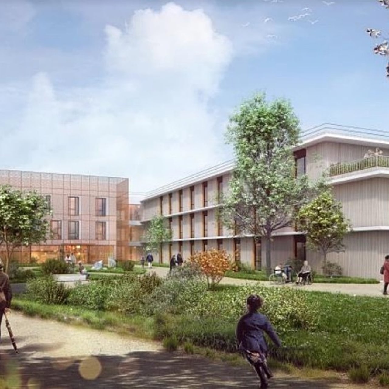 La nouvelle structuration privilégie l'ouverture sur la cité.