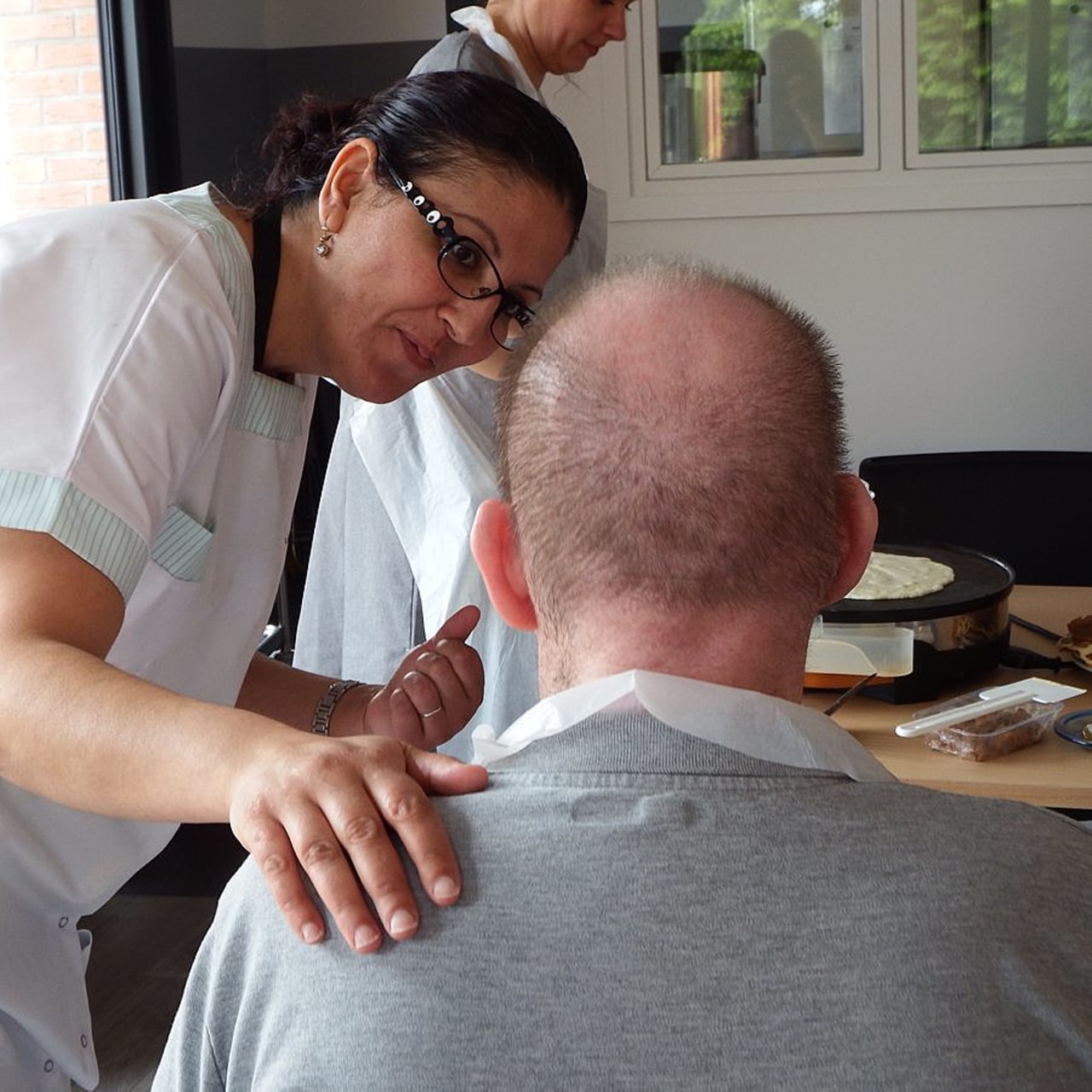 Hébergement temporaire de l'Apajh au Quesnoy (Nord). 