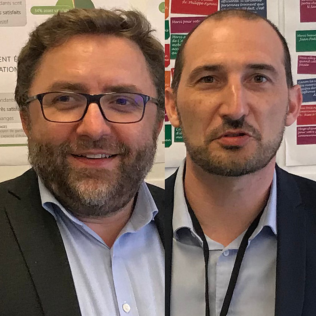 Romain Hellmann et Guillaume Wasmer (de gauche à droite)