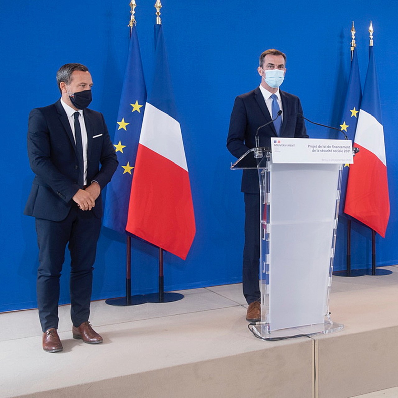 présentation PLFSS 2021 à Bercy