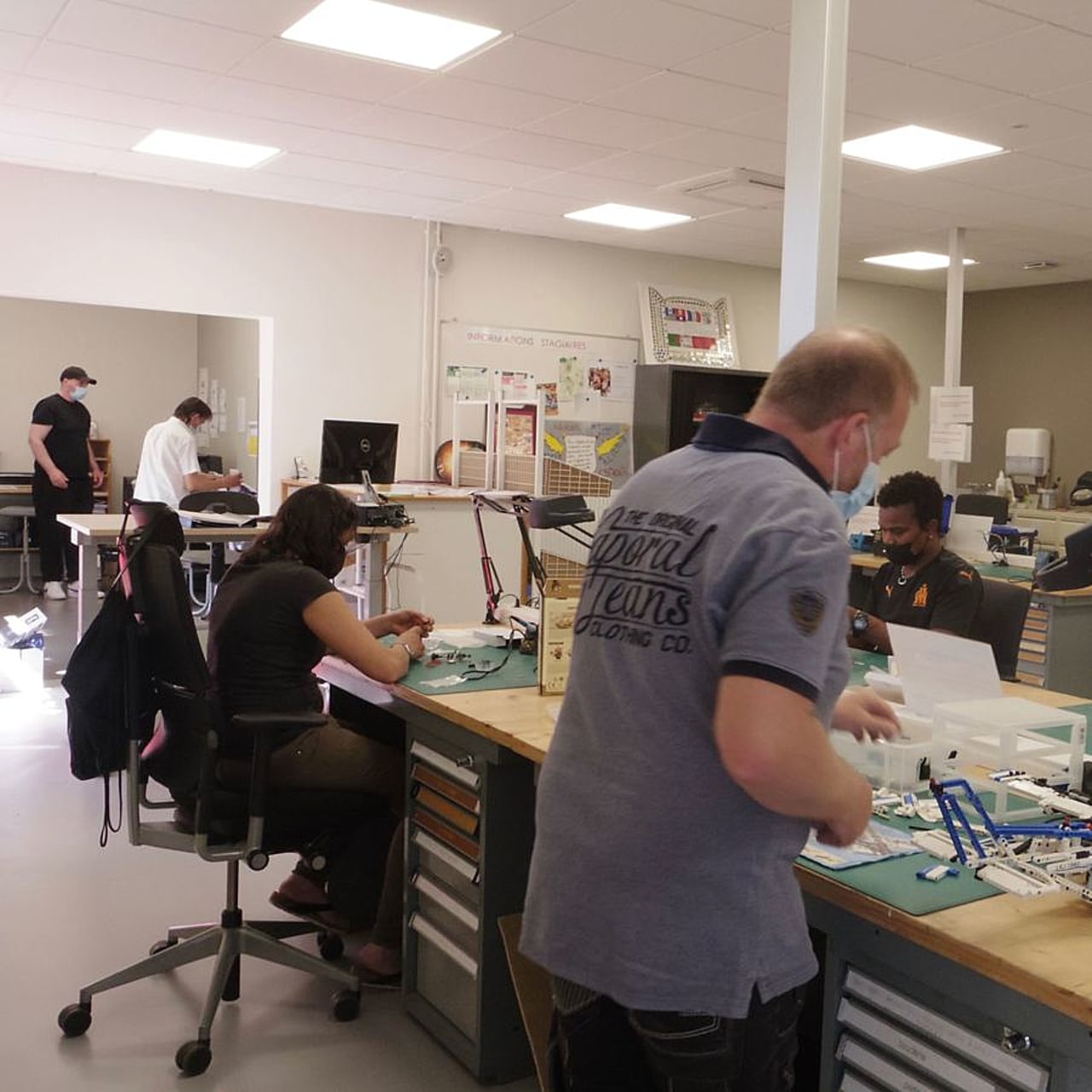 Au Crepse, de nombreuses activités sont proposées afin de ramener vers l'emploi des personnes qui en sont trop éloignées.  