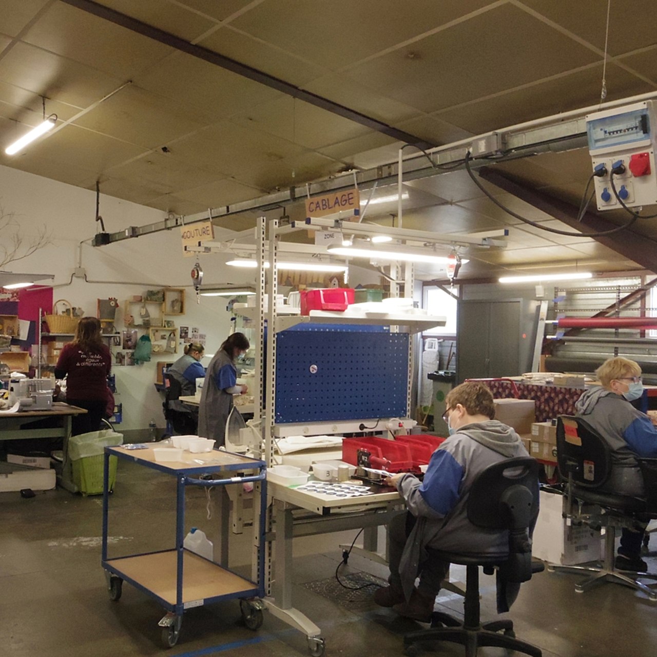 Les Esat, comme ici un établissement Ladapt à Bourges (Cher), faisaient l'objet de concertations depuis début 2021.