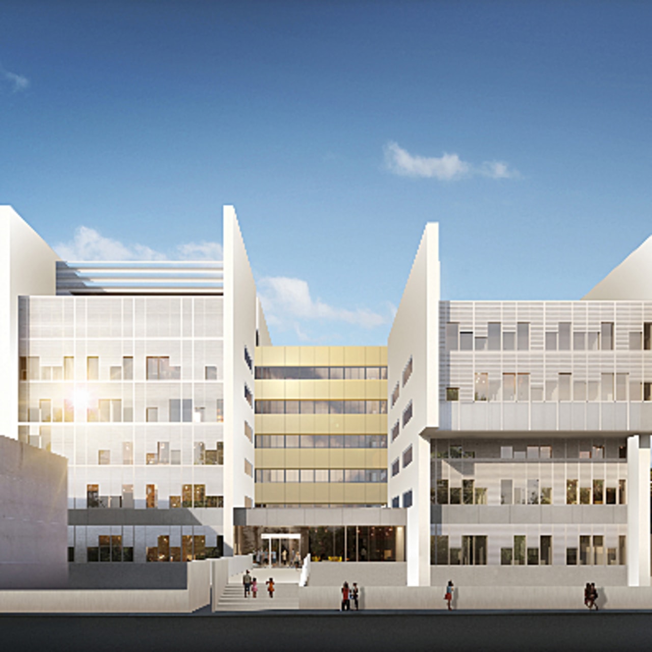 La livraison du nouveau bâtiment regroupant sur sept niveaux tous les laboratoires de biologie du CHU de Montpellier est prévue pour la fin 2023. 