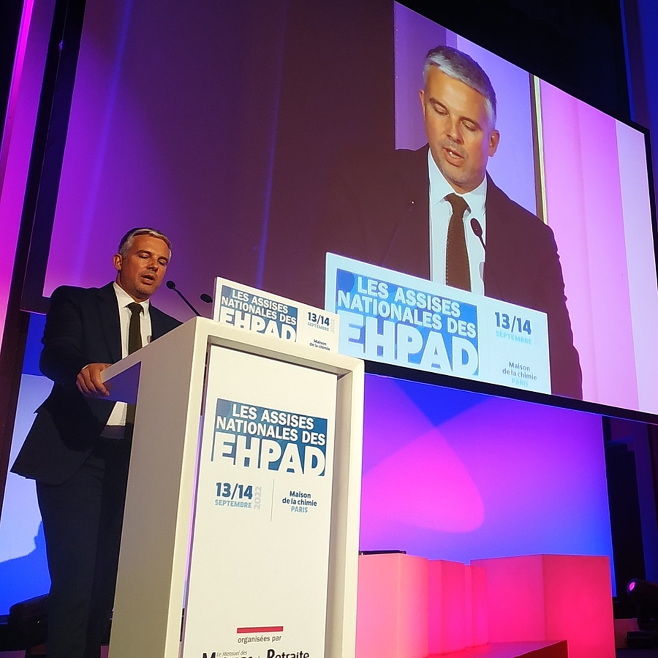 Ce 14 septembre, Jean-Christophe Combe a défendu son projet bien vieillir tout en promettant des mesures d'urgence dans le PLFSS 2023. 