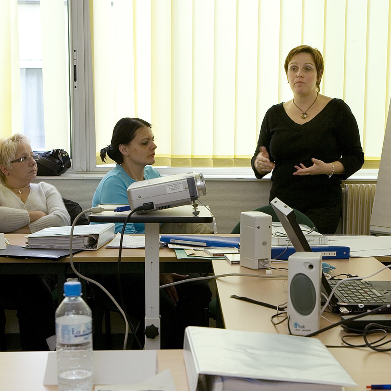 Le secteur médico-social constitue un terrain de recherche attractif. (B. Boissonnet/BSIP)