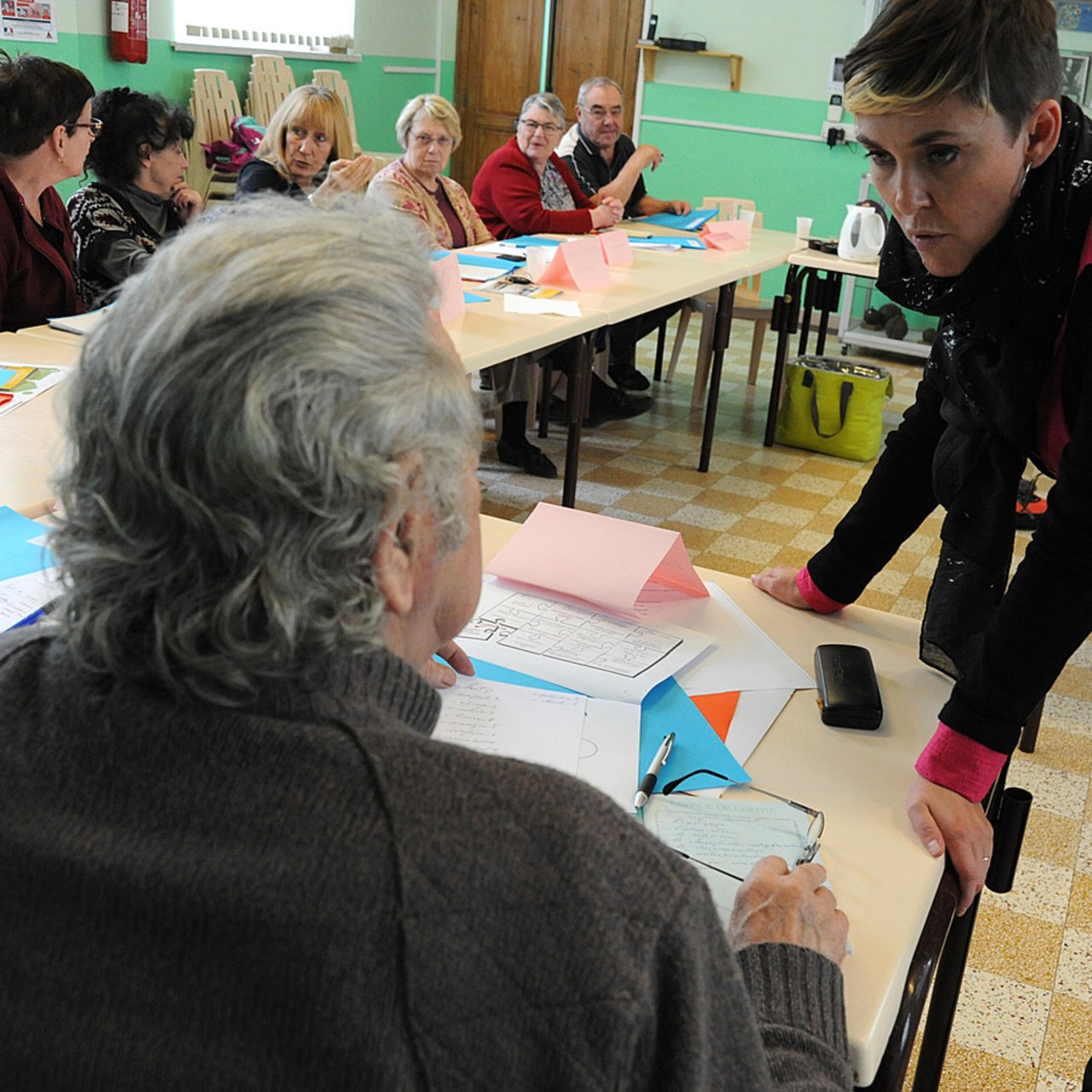Le cadre de coopération entend "s'appuyer sur l'intelligence collective, sur les spécificités des territoires, sur la parole, l'expérience et les problématiques que rencontrent les professionnels de première ligne", selon Stéphane Corbin, directeur général adjoint de la CNSA. (Pascal Bachelet/BSIP)