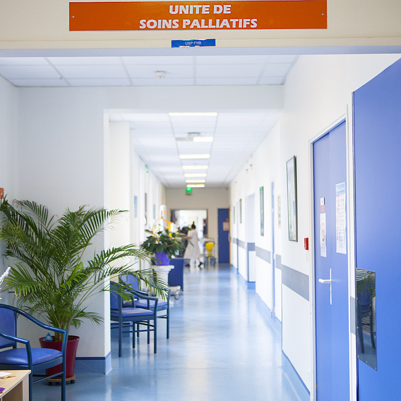 Pour garantir l'effectivité d'un droit opposable à un accompagnement en fin de vie, plusieurs mesures portent sur l'accès et le développement des soins palliatifs. (Amélie Benoist/Image point FR/BSIP)