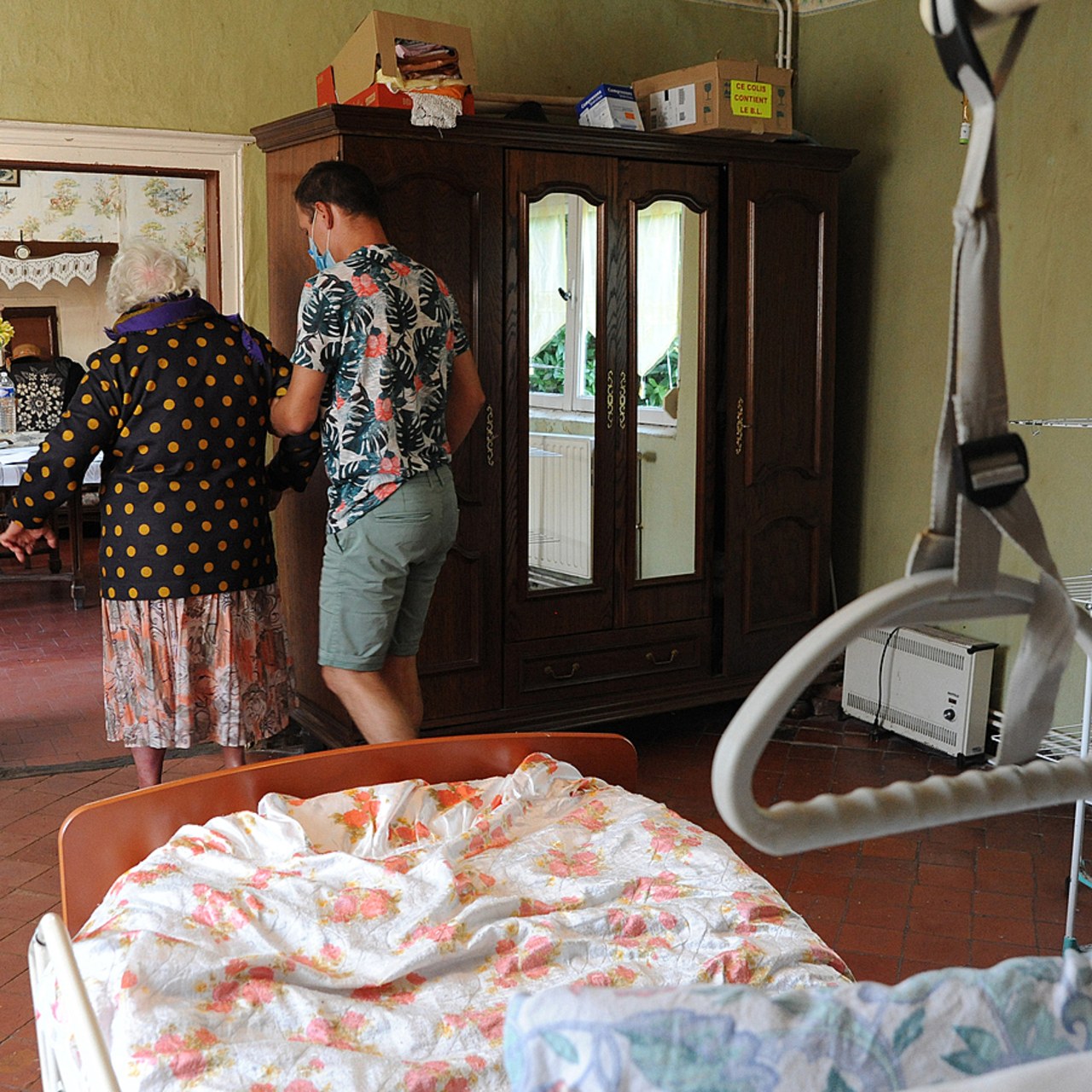 Le projet vise à améliorer la productivité, le recrutement et la fidélisation des personnels, ainsi que la satisfaction et l'autonomie des patients. (Tremelet/Image Point FR/BSIP)