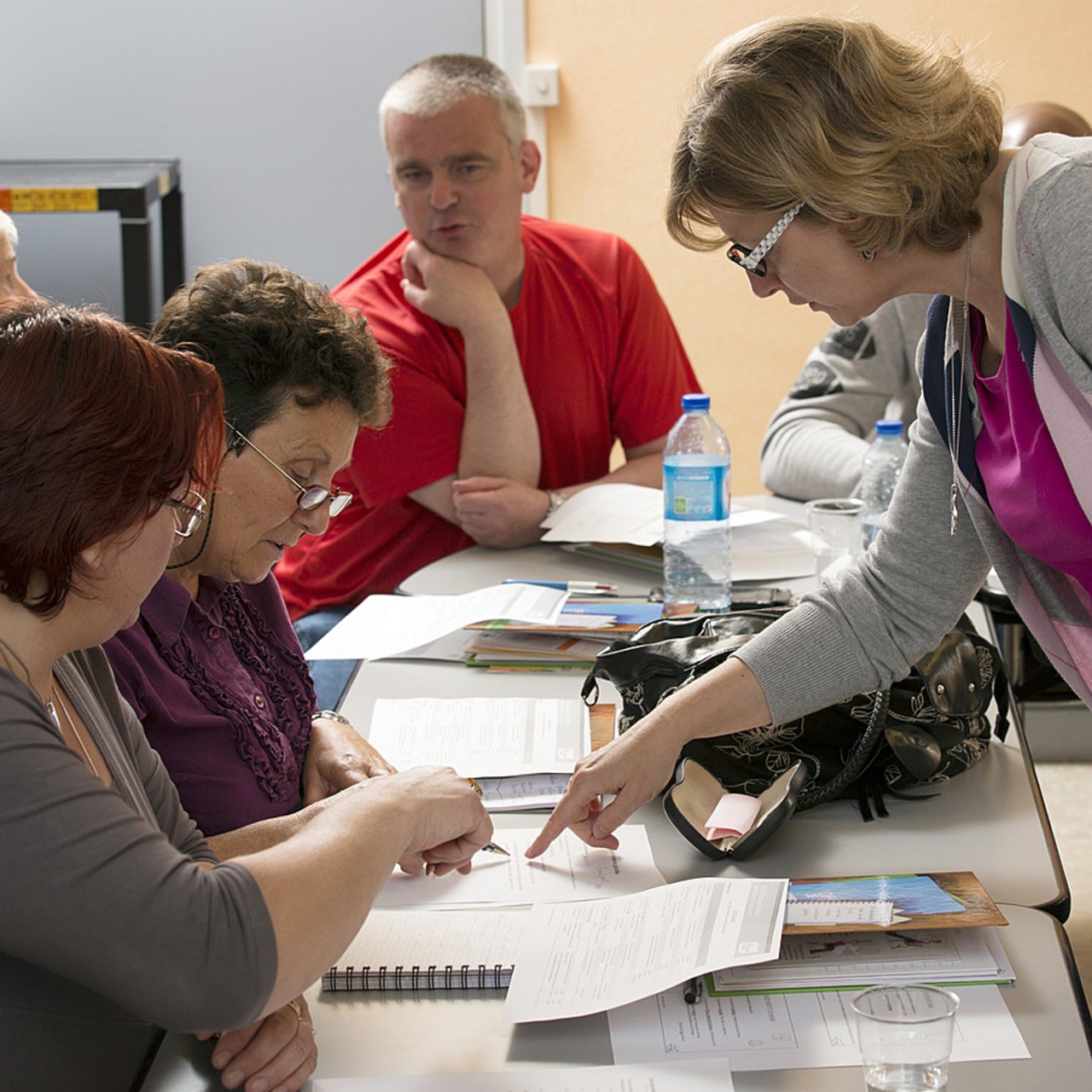 L'accueil, l'information et l'orientation des personnes constitueraient le socle des missions obligatoires des services publics départementaux de l'autonomie. (Astier/BSIP)
