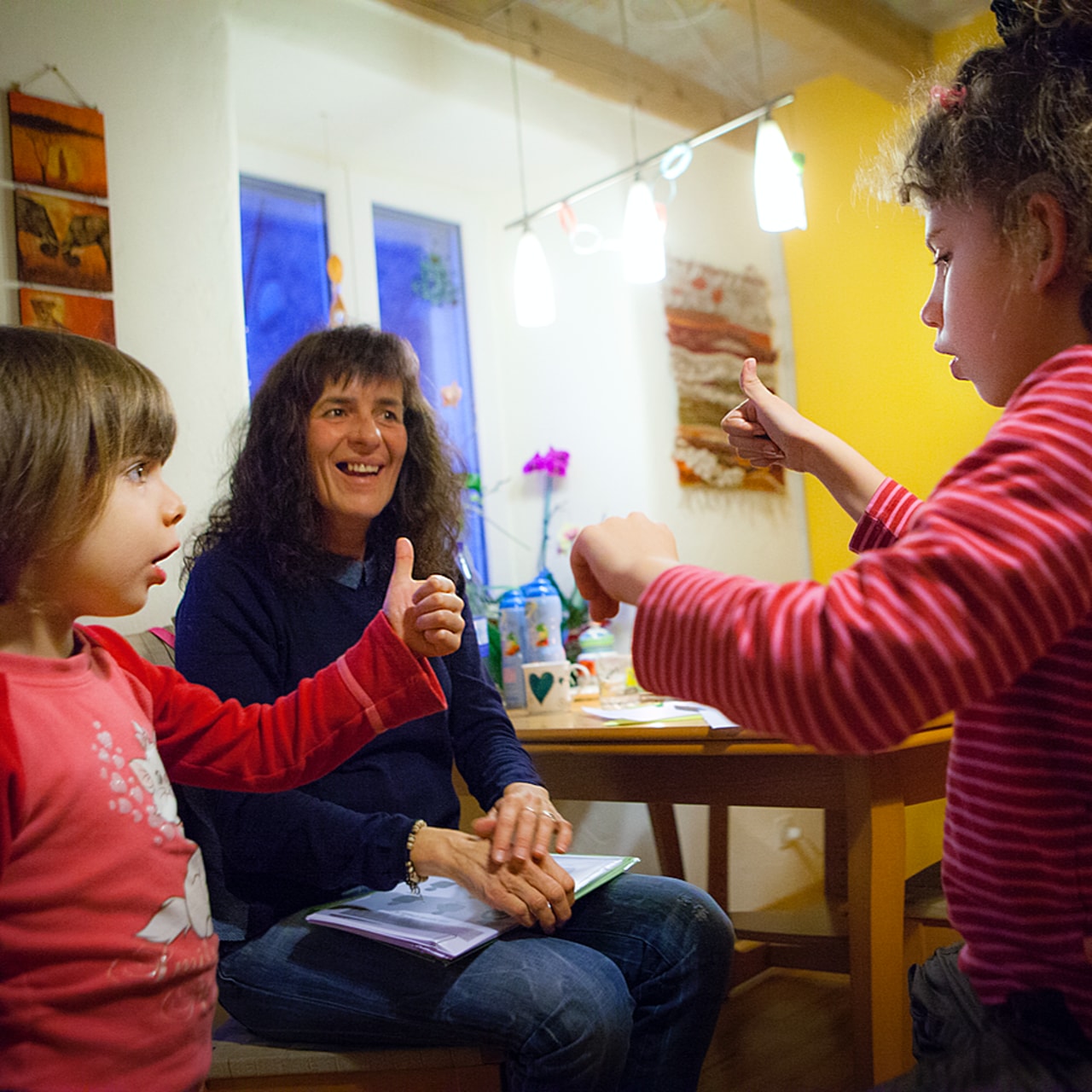 La première orientation stratégique de l'Unapei reste d'améliorer l'accompagnement des personnes et de leurs familles. (Amélie Benoist/Image Point FR/BSIP)