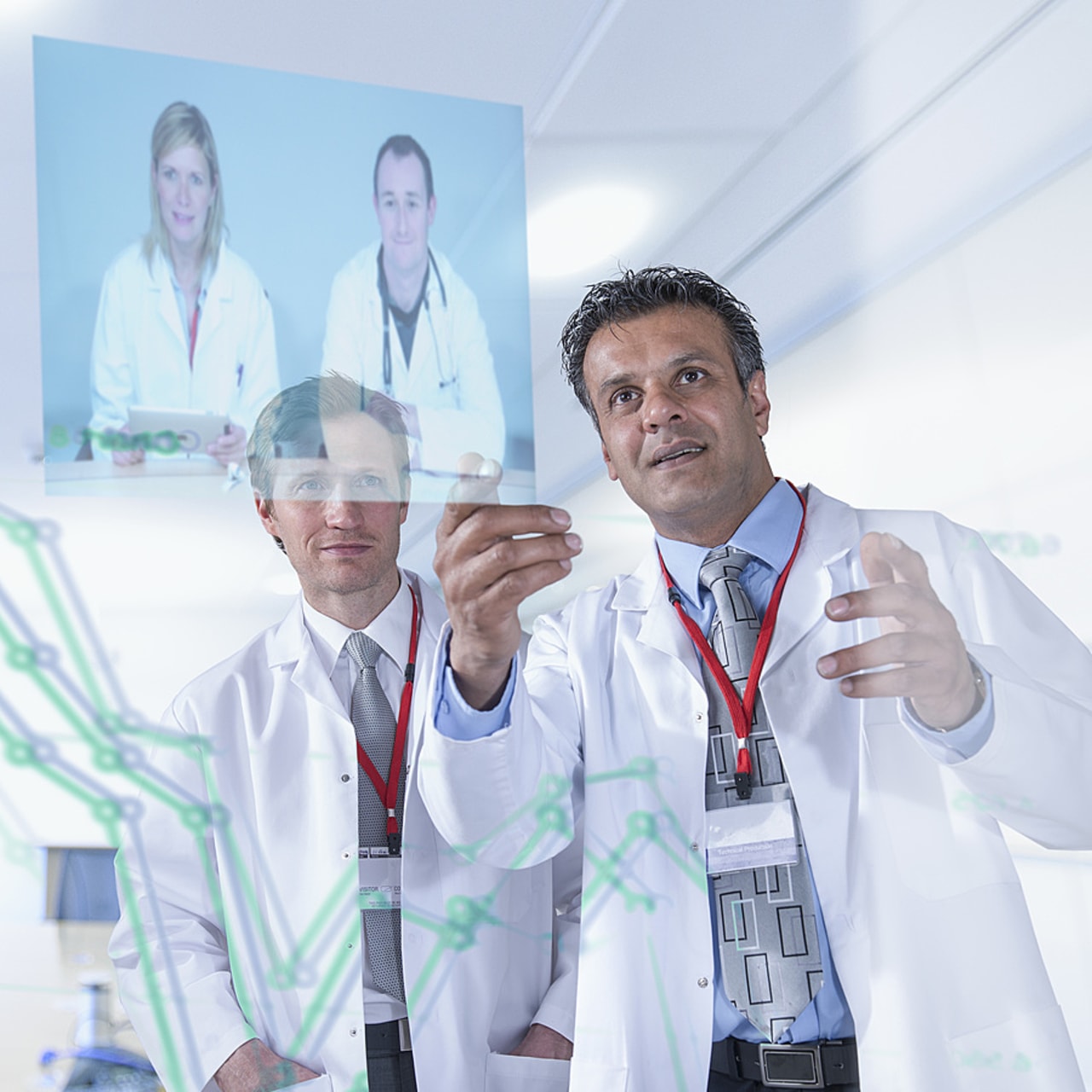 Dans les cent prochaines années, les outils numériques et en premier lieu l'intelligence artificielle joueront un  rôle encore plus important dans la lutte contre le cancer. (Cultura/Image source/BSIP)