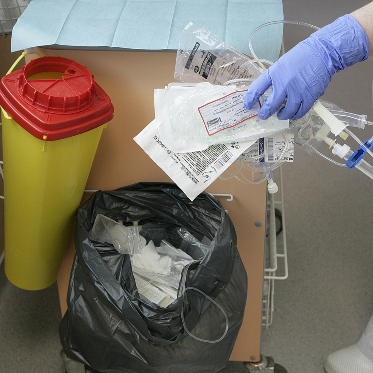 Tous les services sont concernés par les déchets, ce qui peut expliquer la mobilisation du personnel sur le sujet. (Chassenet/BSIP)