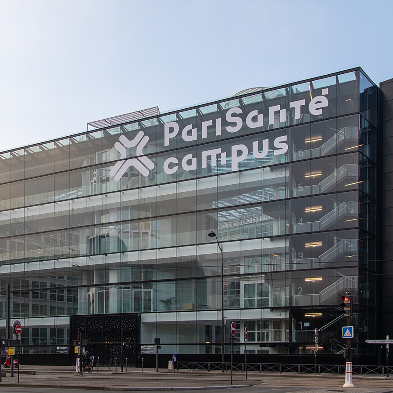 PariSanté campus est un site dédié à l'innovation en santé ouvert en décembre 2021. (Marie Sénéchal/Hospimedia)