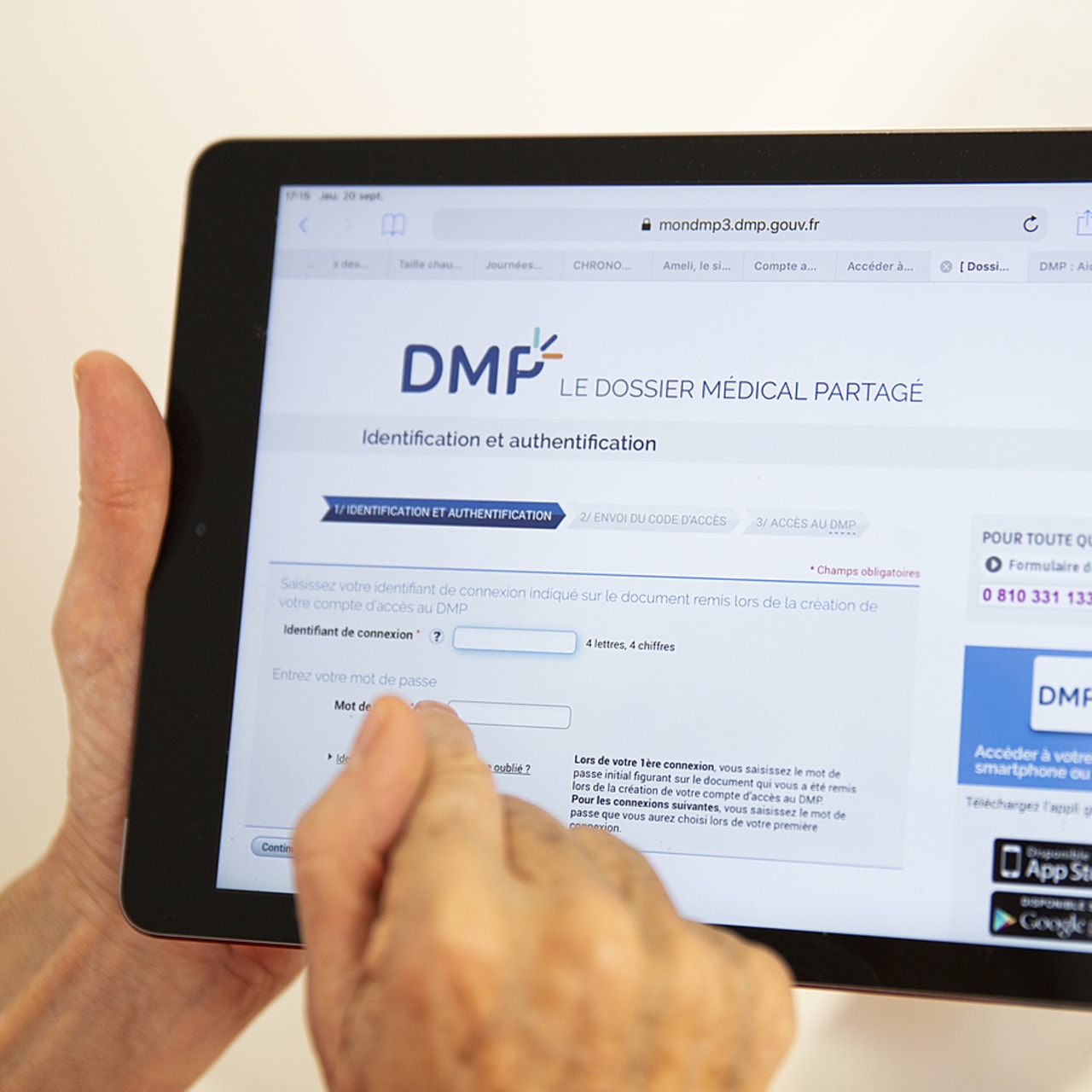 Un premier référentiel sur la sécurité et l'interopérabilité de l'accès au DMP est paru. (Collanges/Images Point FR/BSIP)