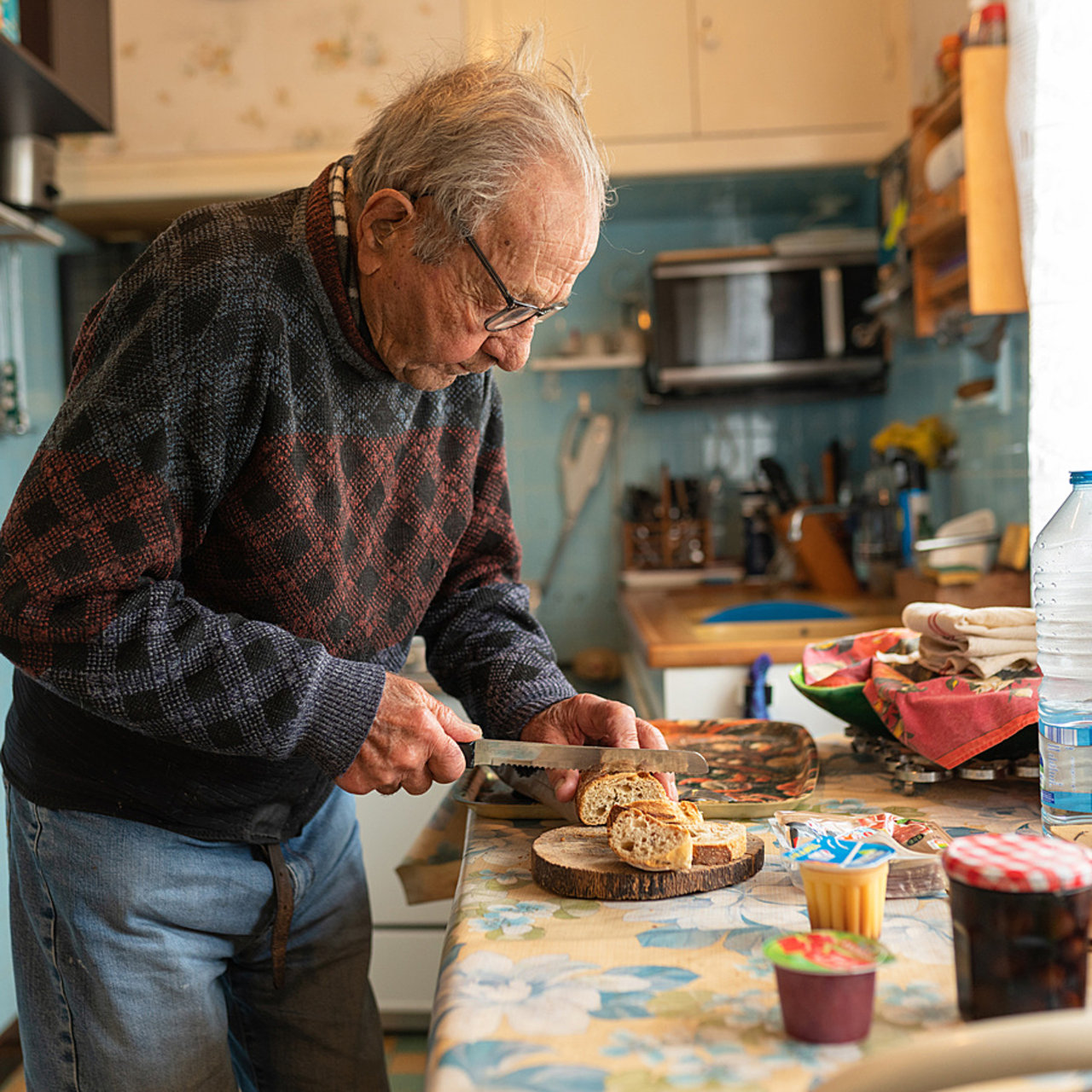 L'aspect le plus fondamental de l'accompagnement vers l'habitat est de laisser la personne en situation de handicap ou de perte d'autonomie avoir le contrôle sur son environnement. (Morcillo/BSIP)
