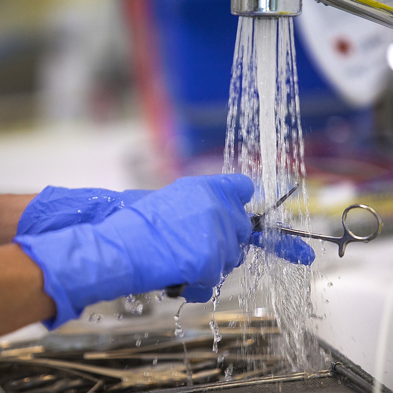 Tout professionnel ou toute équipe menant une initiative en faveur des soins écoresponsables est ciblé par le recensement, exerçant en établissement de santé, dans le secteur médico-social ou en ville. (Amélie-Benoist/Image Point FR/BSIP)