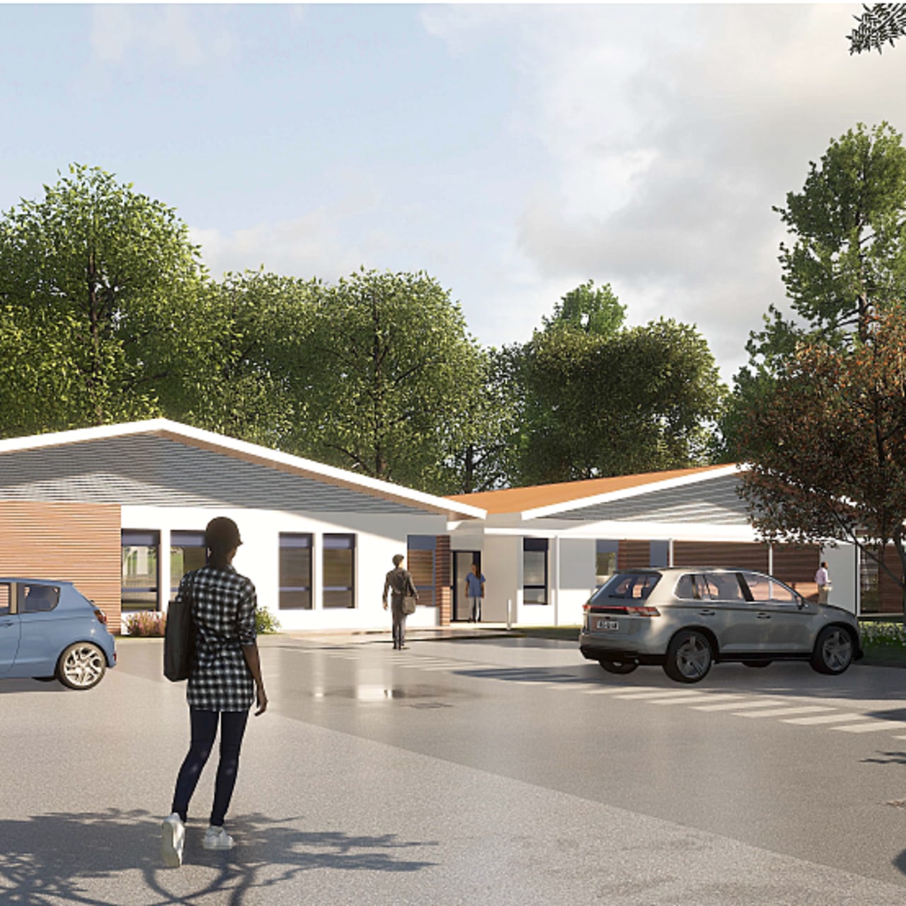 Le nouveau Fam sera construit de plain-pied avec des chemins de déambulations sécurisés à l'intérieur et à l'extérieur. (Philippe Tircey)