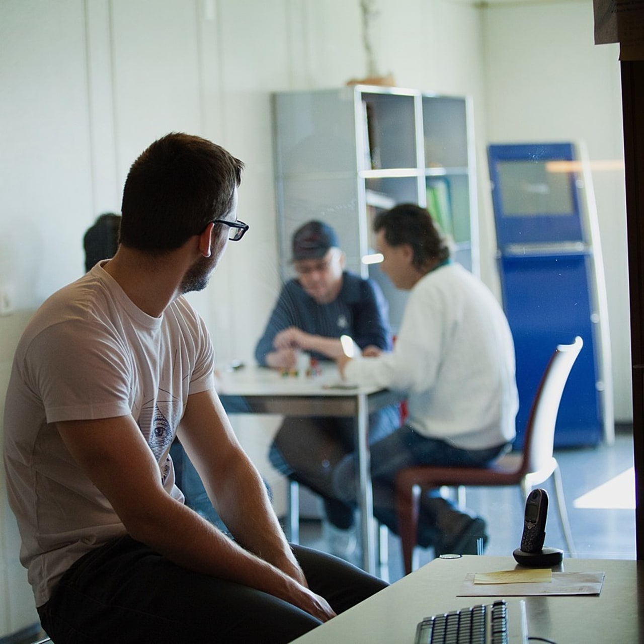 La crise sanitaire a eu le mérite de rappeler au plus grand nombre l'importance que revêt la psychiatrie. Pour autant, le secteur n'en finit pas de faire face à des défis majeurs pour attirer et fidéliser, surtout les services intra-hospitaliers. (Amélie-Benoist/Image point FR/BSIP)