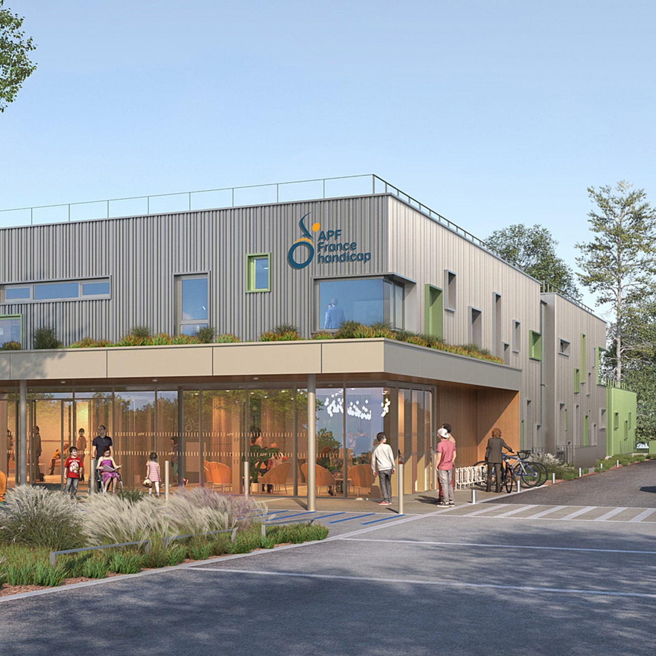 La livraison du bâtiment est prévue à l'été 2025. (Agence Richard architecture)