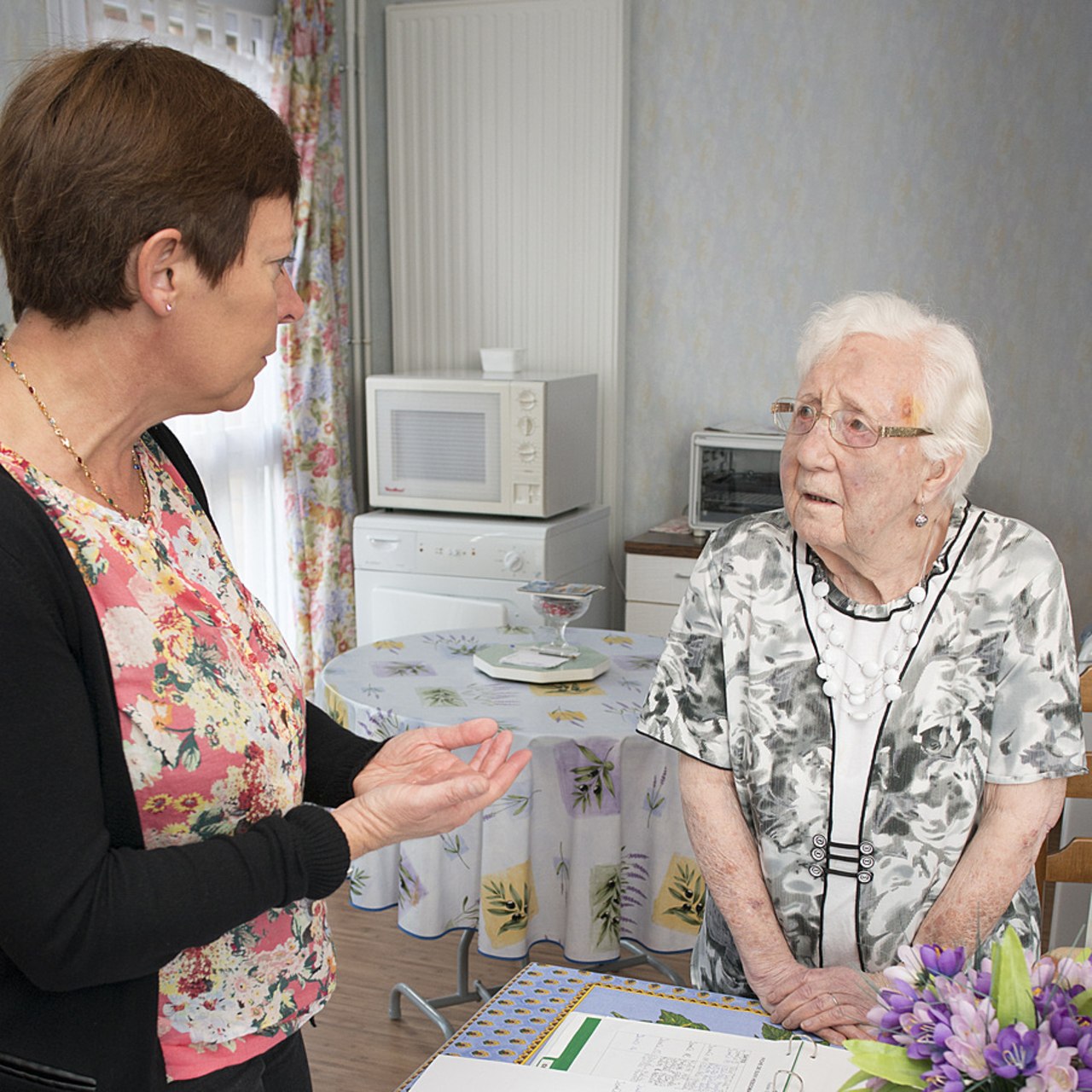 Le programme Icope comprend cinq étapes. Il commence par une évaluation des six fonctions essentielles au maintien de l'autonomie. (Astier/BSIP)