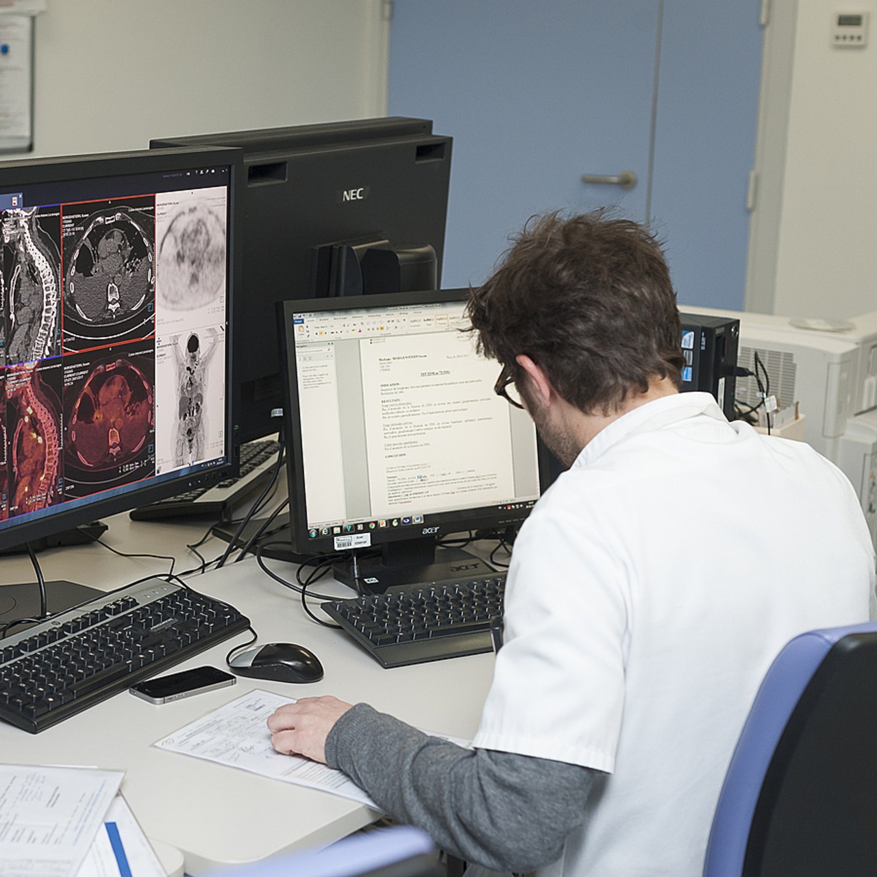 Sept cas d'usage ont été arrêtés dans le cadre du projet Partages pour libérer le potentiel du traitement automatique des langues. (A. Noor/Image point FR/BSIP)