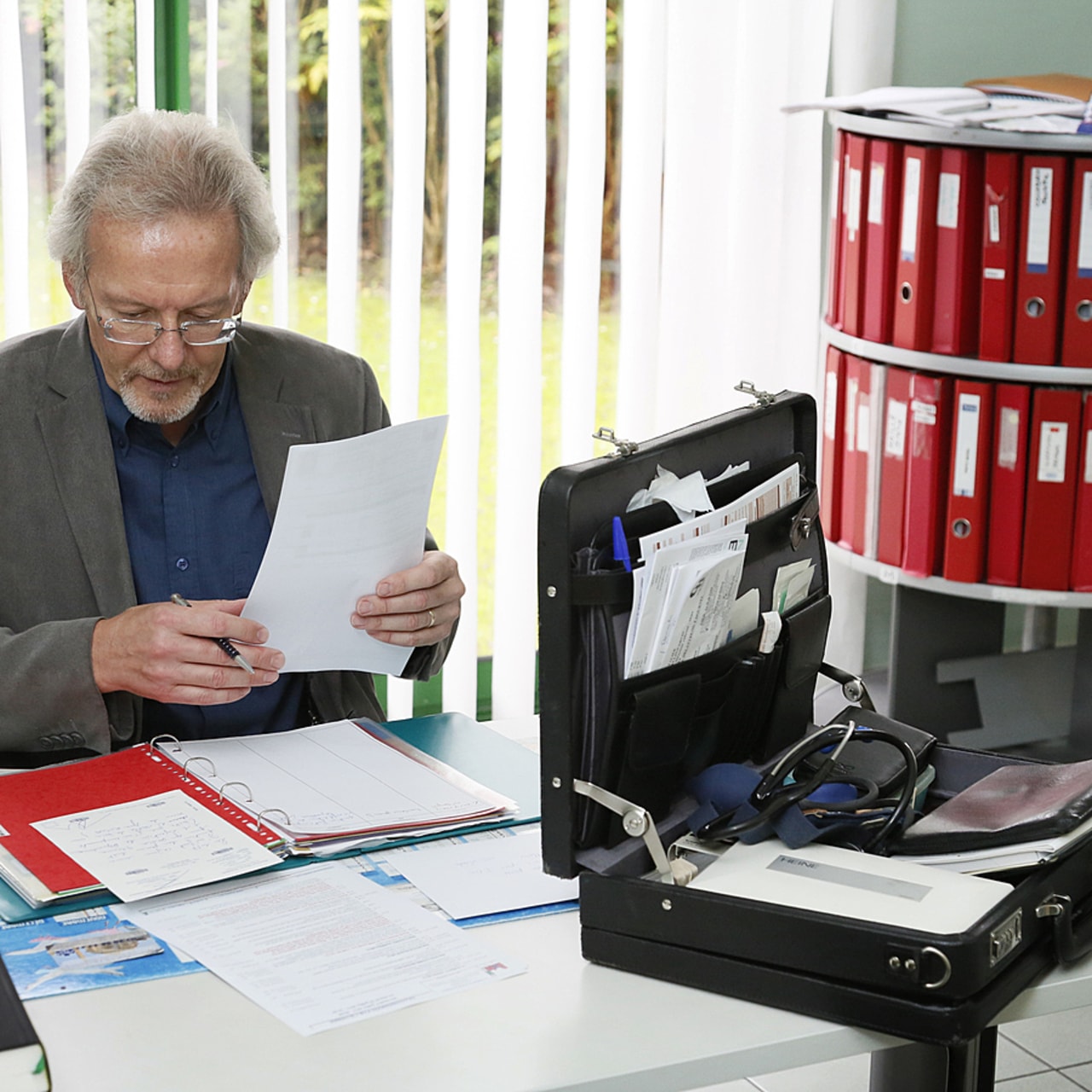 L'obligation d'un seul médecin coordonnateur en Ehpad en dessous de 200 places pose question. (Astier/BSIP)