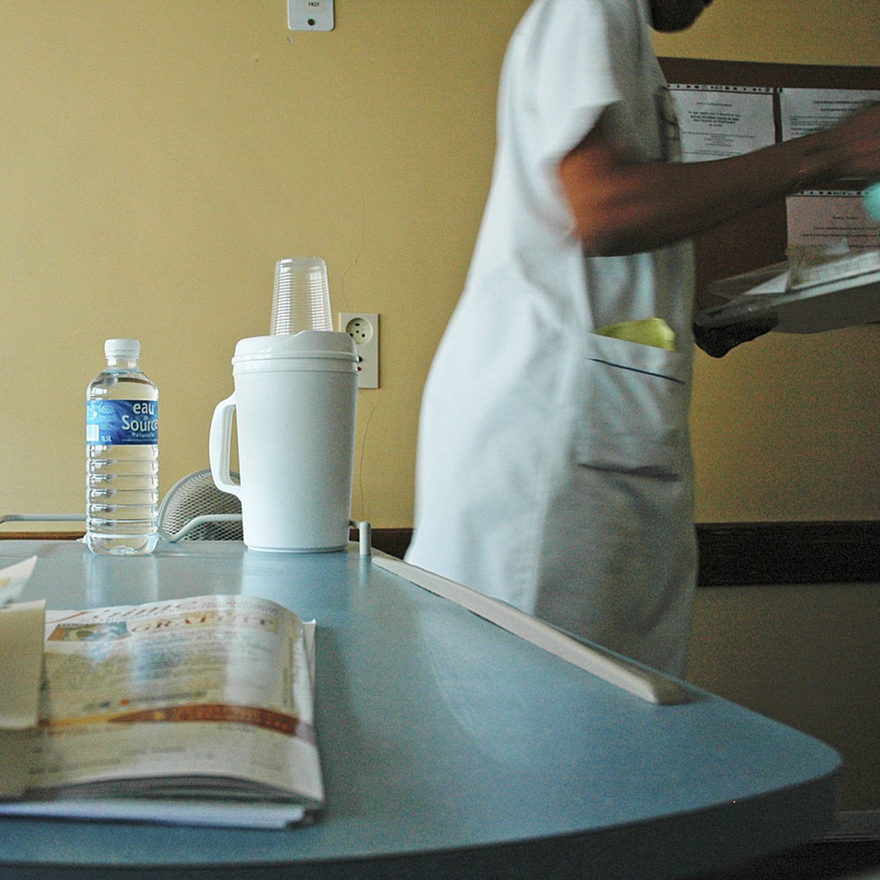 La profession d'infirmier fait partie des catégories professionnelles qui sont les plus mobiles en Europe. (Tirot/BSIP)