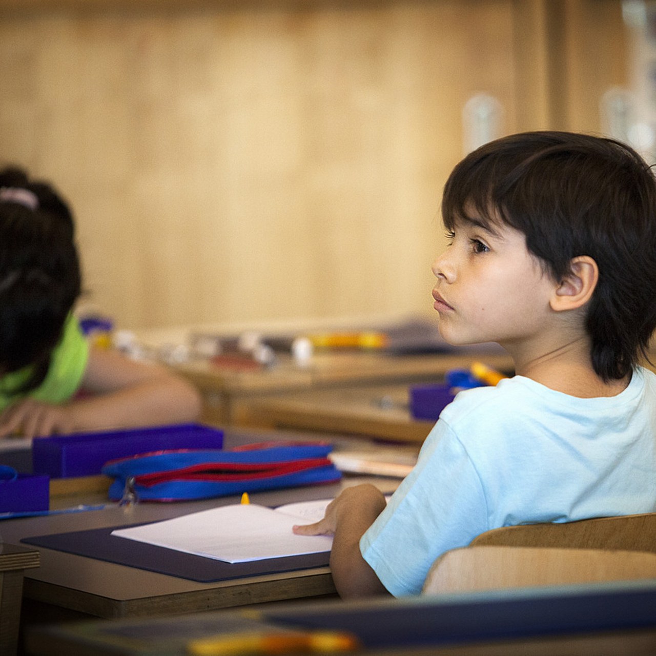 Les premiers signaux d'alerte sont souvent donnés par les enseignants qui ne font pas toujours la distinction au sein de la classe entre la maturité des enfants et leur date en naissance. (Amélie Benoist/Image Point Fr/BSIP)