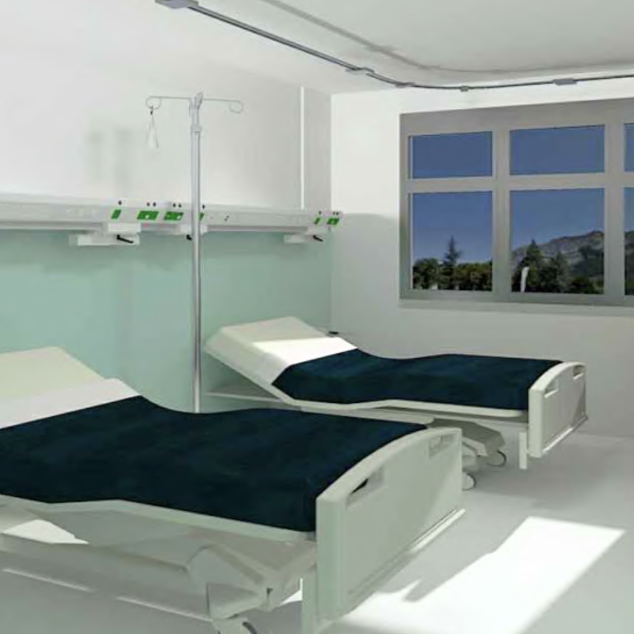 De meilleures conditions d'accueil des patients en médecine polyvalente et gériatrique sont attendues à l'hôpital de Sisteron, grâce à des travaux de modernisation lancés en novembre. (CH des Alpes-du-Sud)