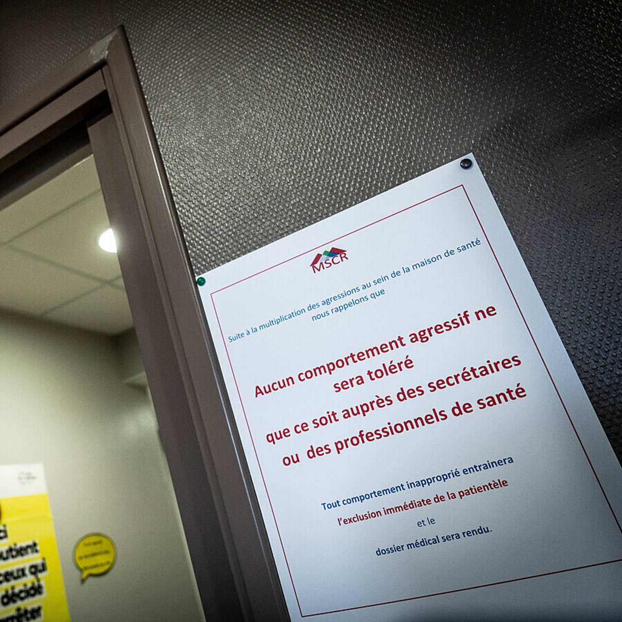 Face à la montée des violences à l'encontre des médecins, la profession demande des mesures d'urgence. (Garo/Phanie)