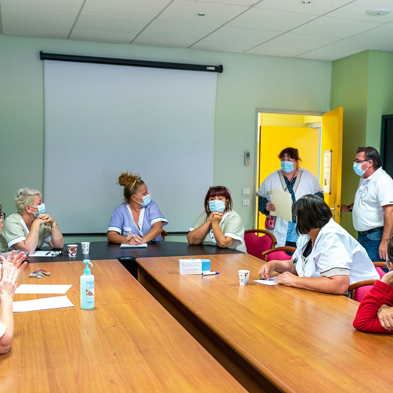 Une part importante de D3S répondants à une enquête du SMPS déclarent avoir déjà fait l'objet de propos déplacés dans un cadre professionnel. (Morcillo/BSIP)