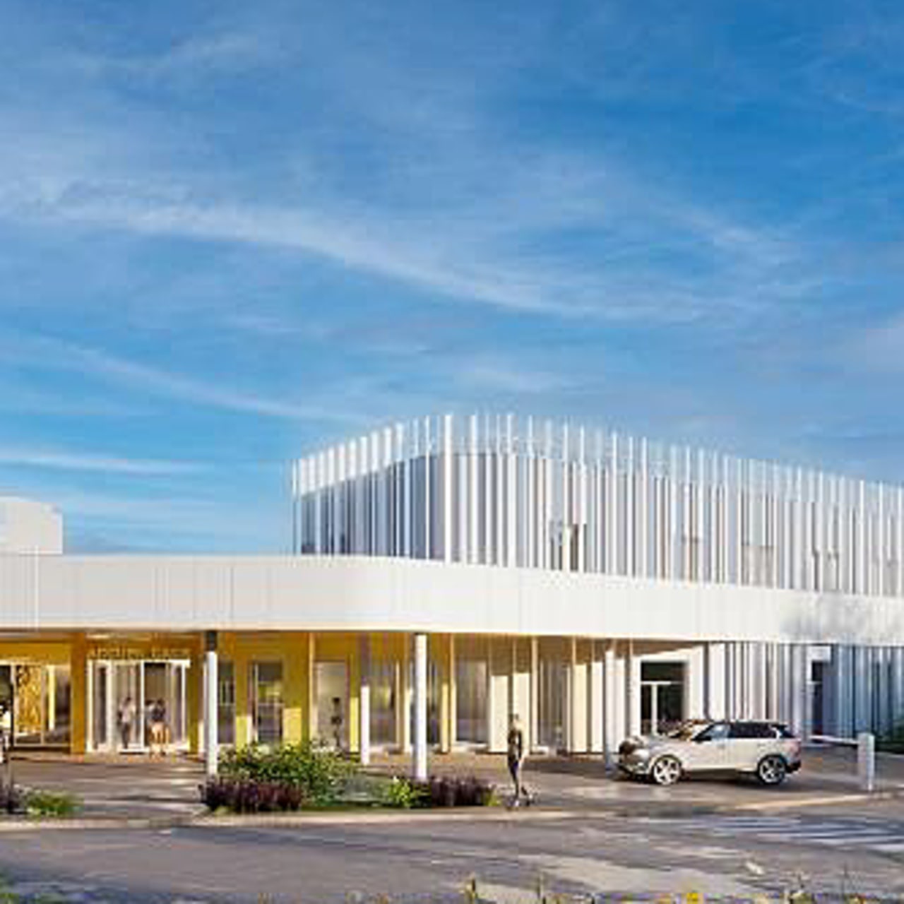 Les travaux ont débuté le 30 septembre. Ils dureront deux ans environ. (CHU de Nîmes/Agence CRR)