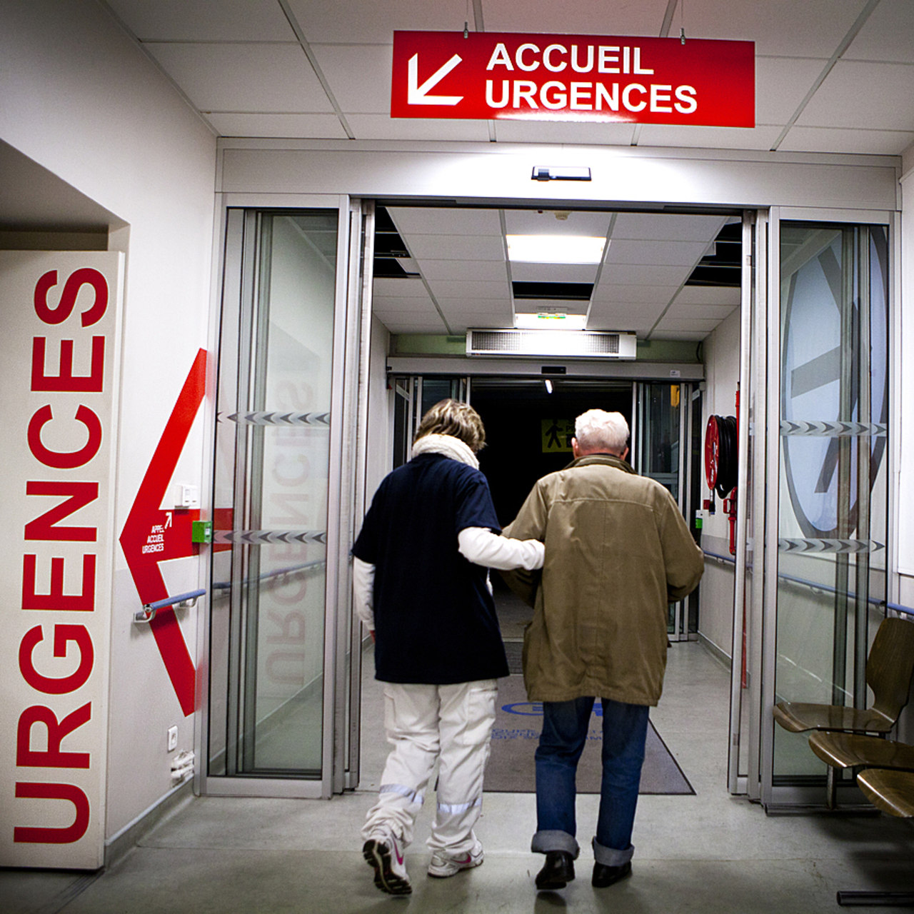 La plus value d'un gériatre aux urgences est confirmée dans une récente étude dont les résultats seront présentés aux prochaines journées de la Société française de gériatrie et gérontologie. (Amélie Benoist/Image Point FR/BSIP)
