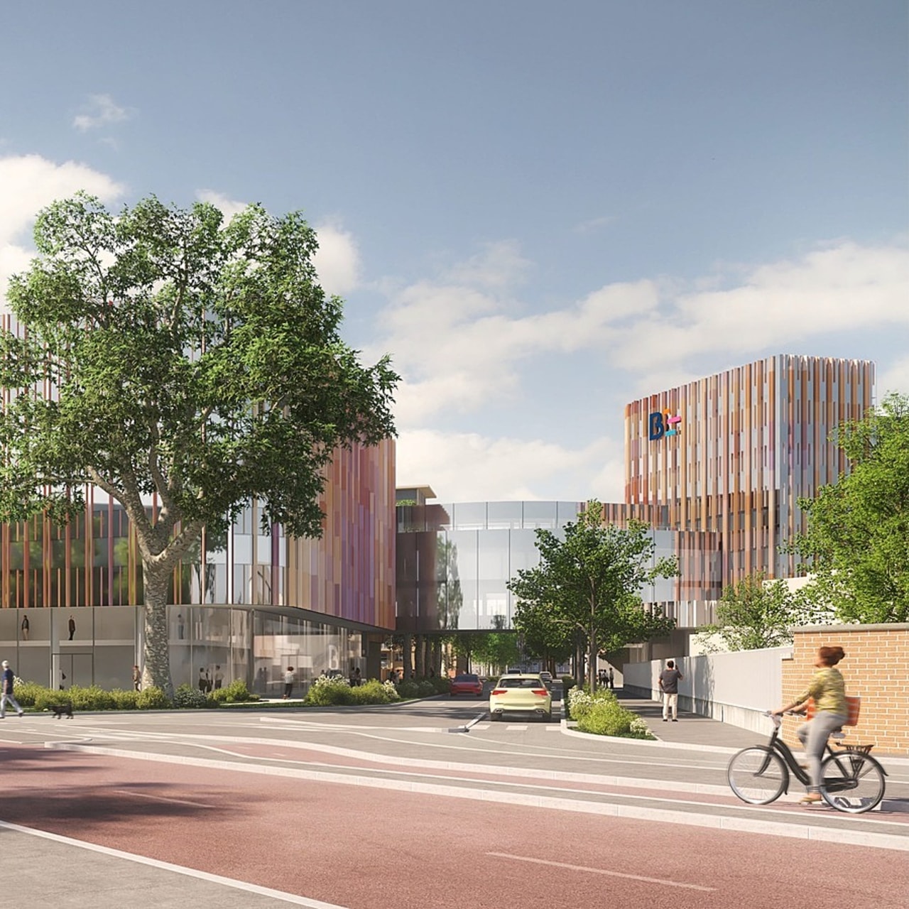 Les travaux du Centre Henri-Becquerel permettront l'ajout de 16 700 m2 de surface. (Group6)